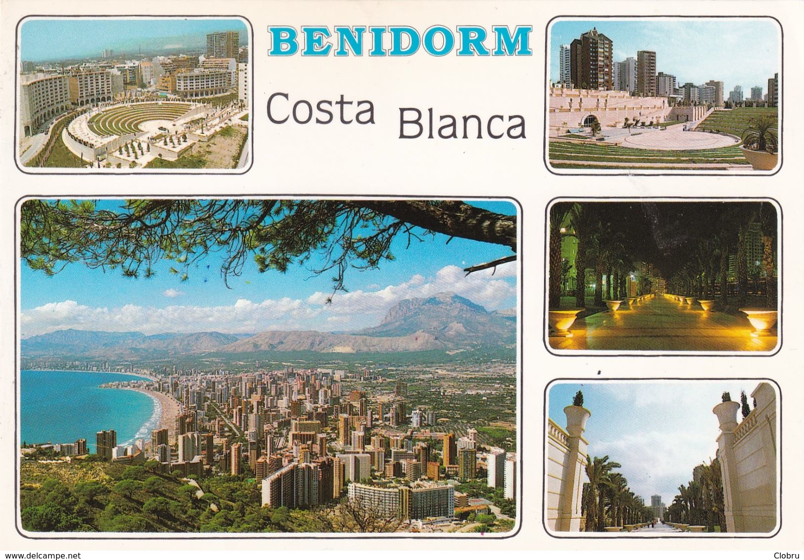 Espagne, Benidorm, Vista General Y Parque L'Aiguera - Alicante