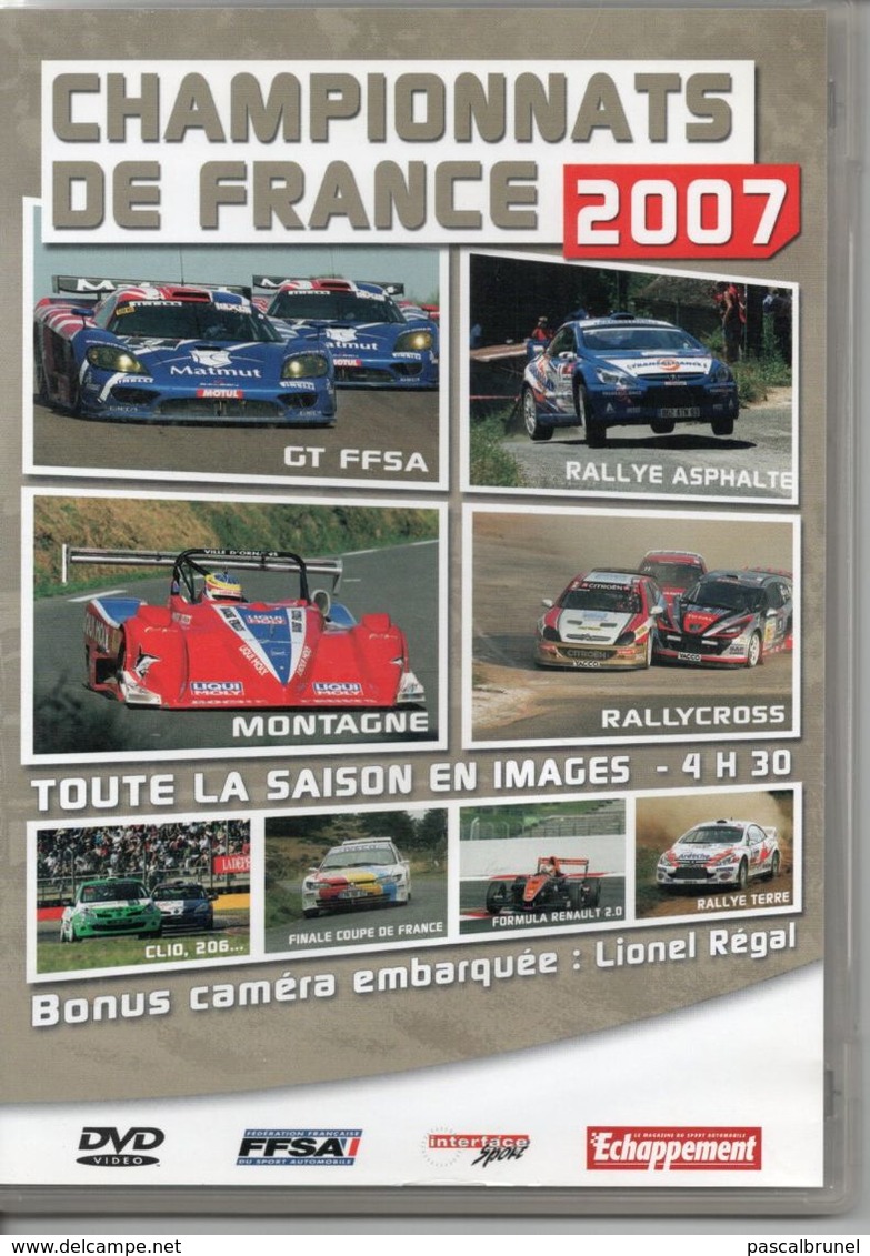 ÉCHAPPEMENT - CHAMPIONNATS DE FRANCE 2007 - Sports