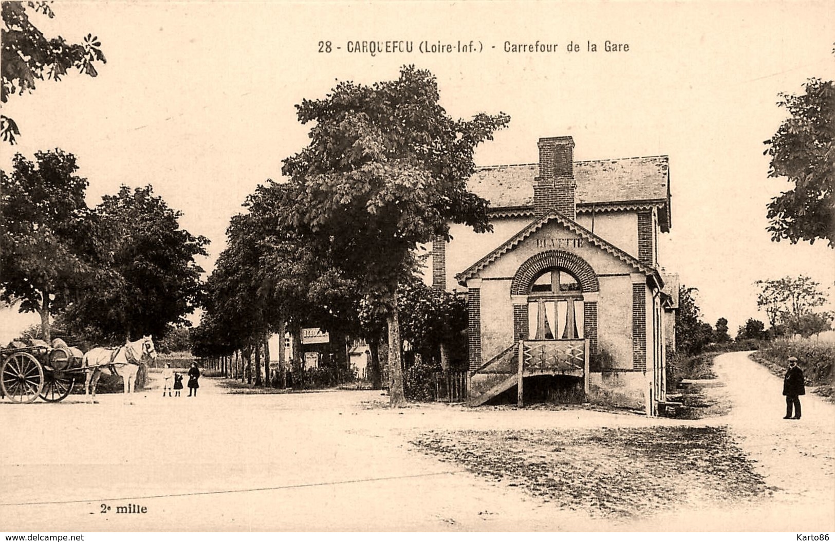 Carquefou * Carrefour De La Gare * Buvette - Carquefou