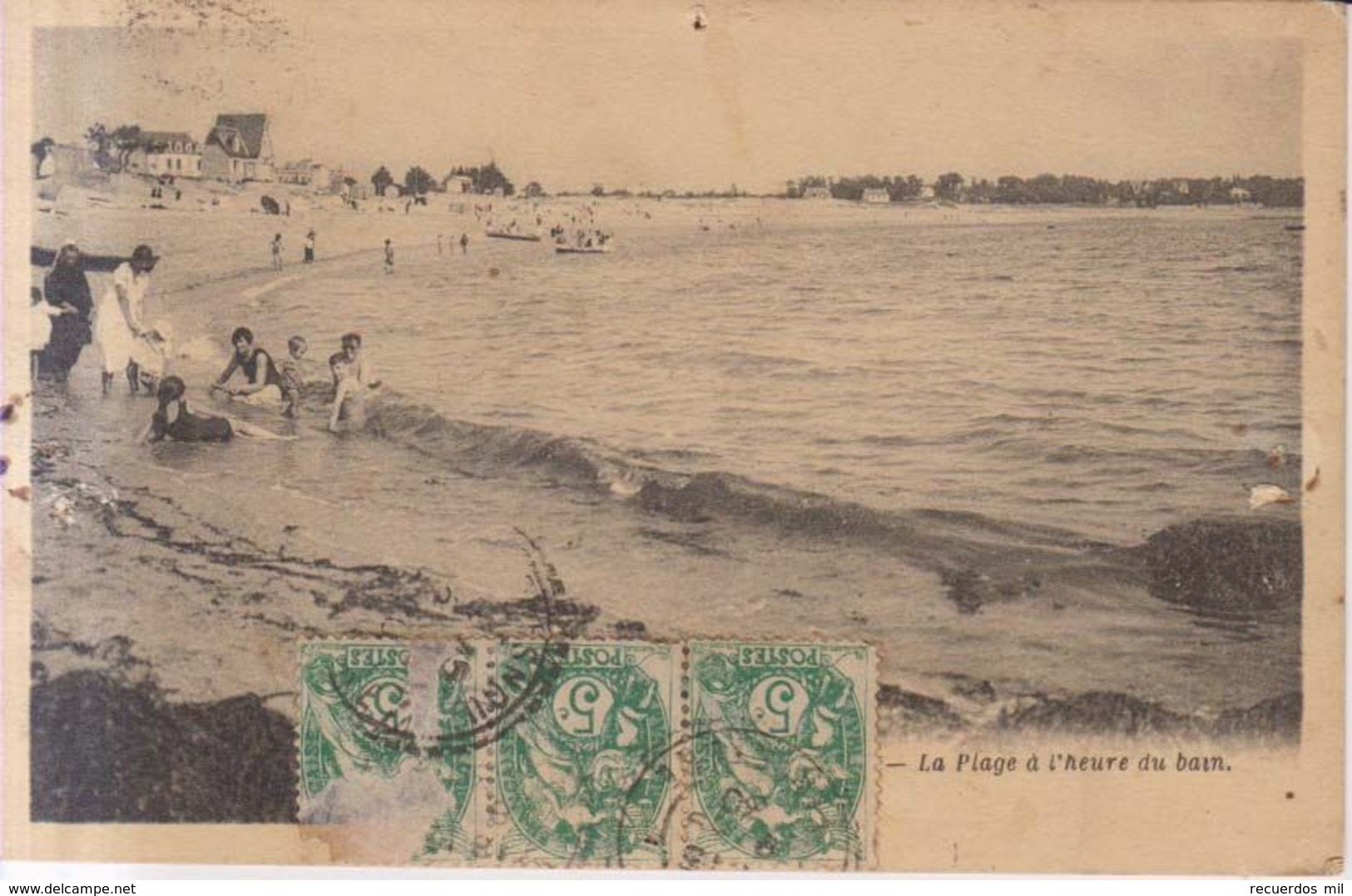 Gouezec La Plage 1930 - Gouézec