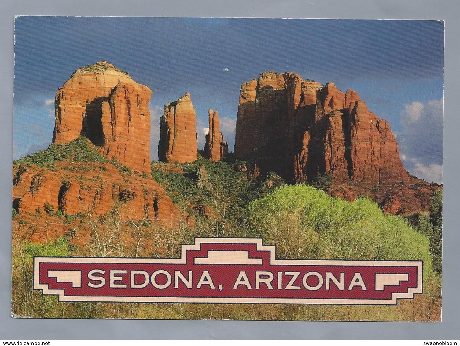 US.- SEDONA. RED ROCKS OF SEDONA. CATHEDRAL ROCK. - Sedona