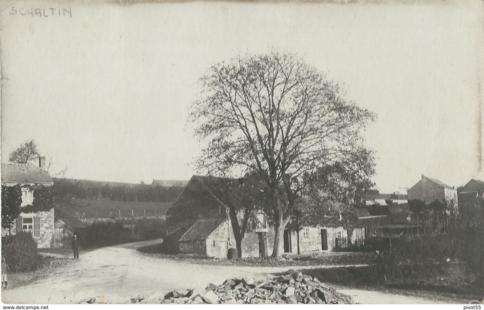 Schaltin  Ancienne Maison Du Garde-champêtre  CARTE-PHOTO - Hamois