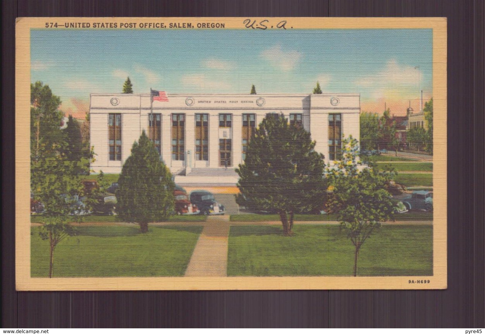 ETATS UNIS UNITED STATES POST OFFICE SALEM OREGON - Salem