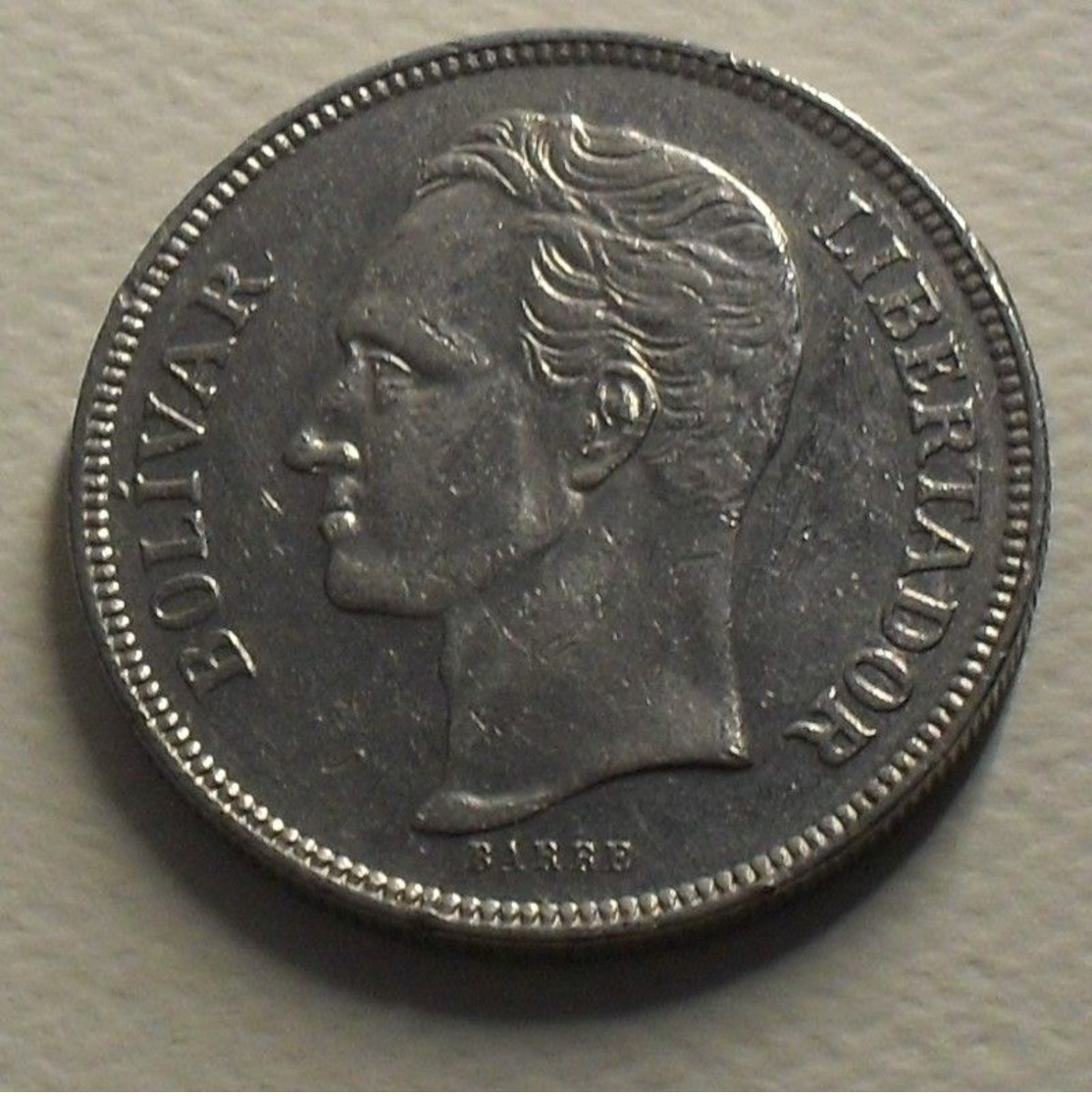 1973 - Vénézuela - 5 BOLIVARES - Y 44 - Venezuela