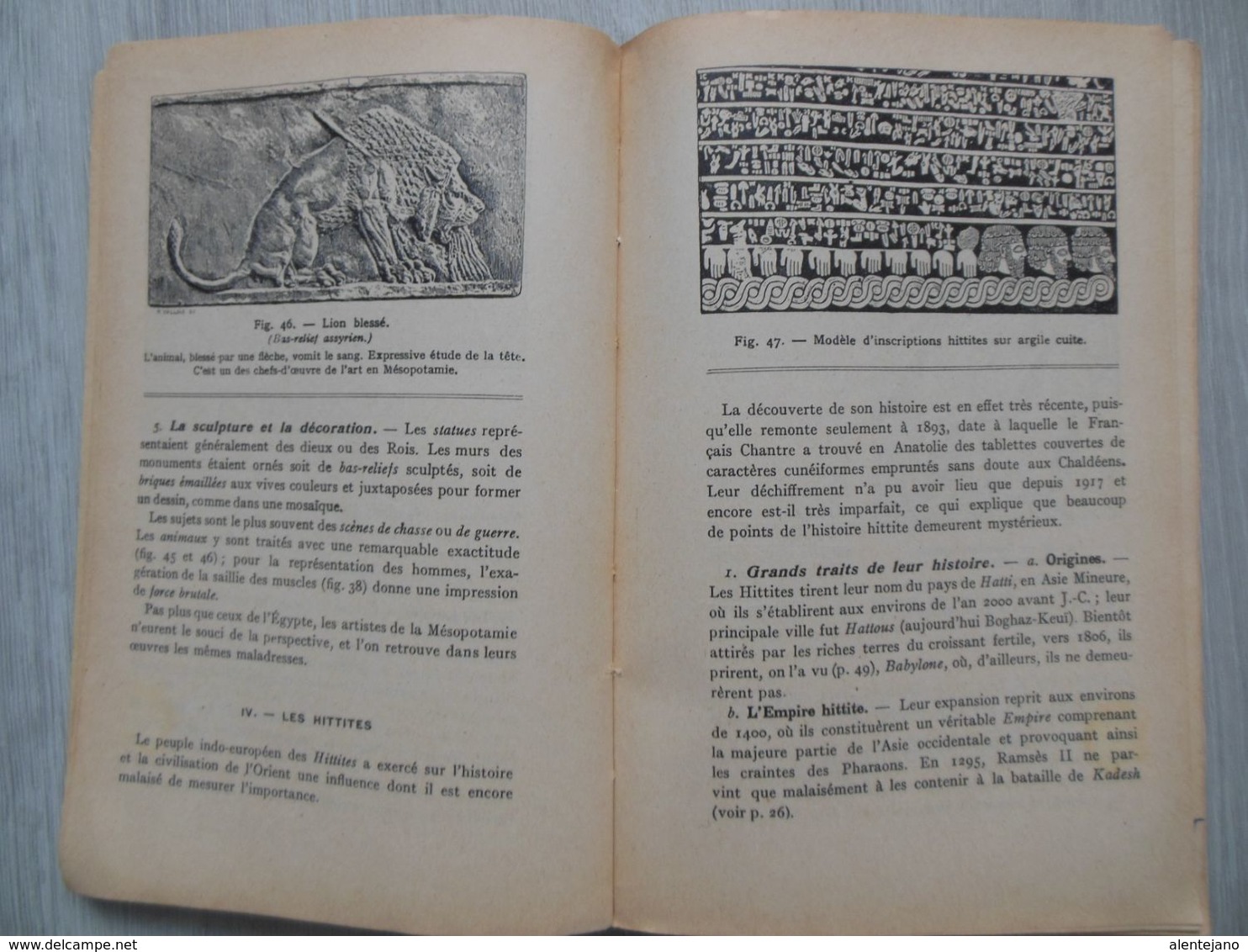 Livre L'Antiquité Orient, Rome, Grèce, 1955 par P. Hallynck et M. Brunet - Enseignement second degré - Masson & Cie