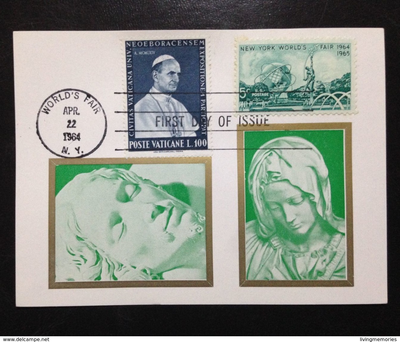 United States, Souvenir Sheet, World Fairs, Popes - Sheets