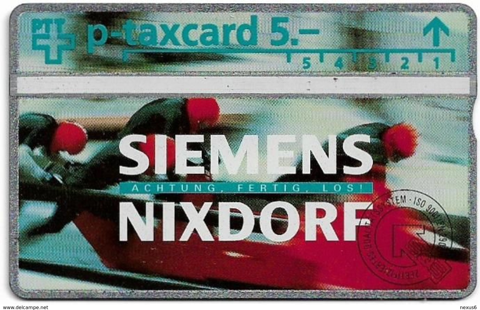 Switzerland - Swisscom (L&G) - KP Series - K-95/51 - Siemens Nixdorf - 521L - 01.1995, 5Fr, Used - Suiza