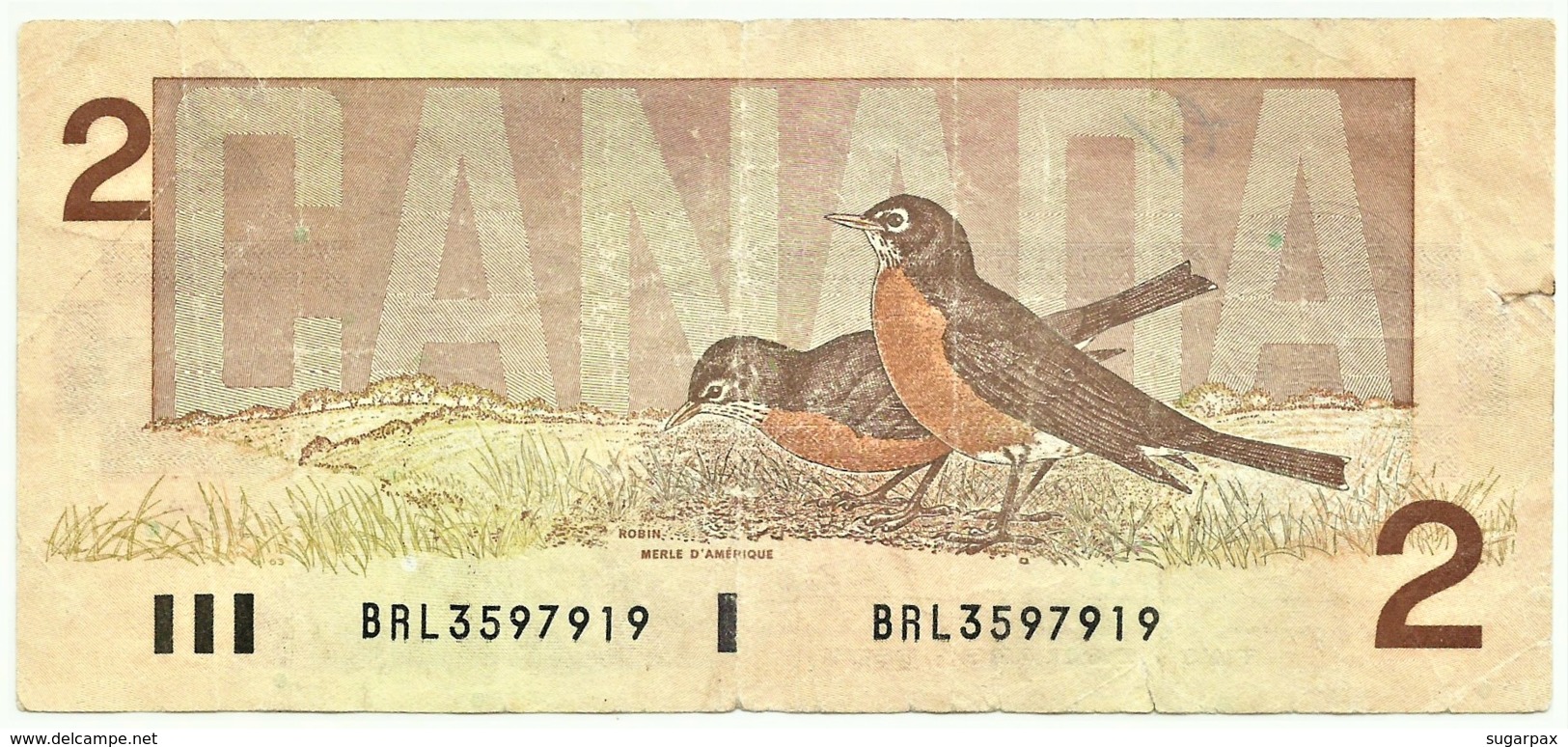 CANADA - 2 Dollars  - 1986 - Pick: 94.b - Sign. Thiessen / Crow - Kanada