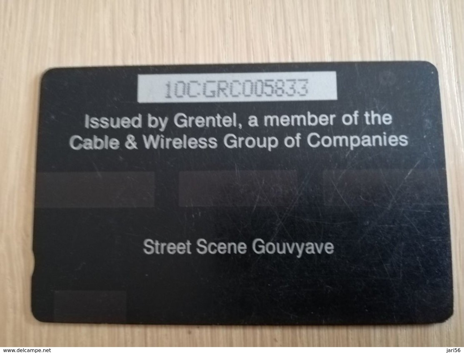 GRENADA  $ 40,- GPT GRE-10CGRC   STREET SCENE GOUVYAVE        MAGNETIC    Fine Used Card    **2249** - Grenada (Granada)