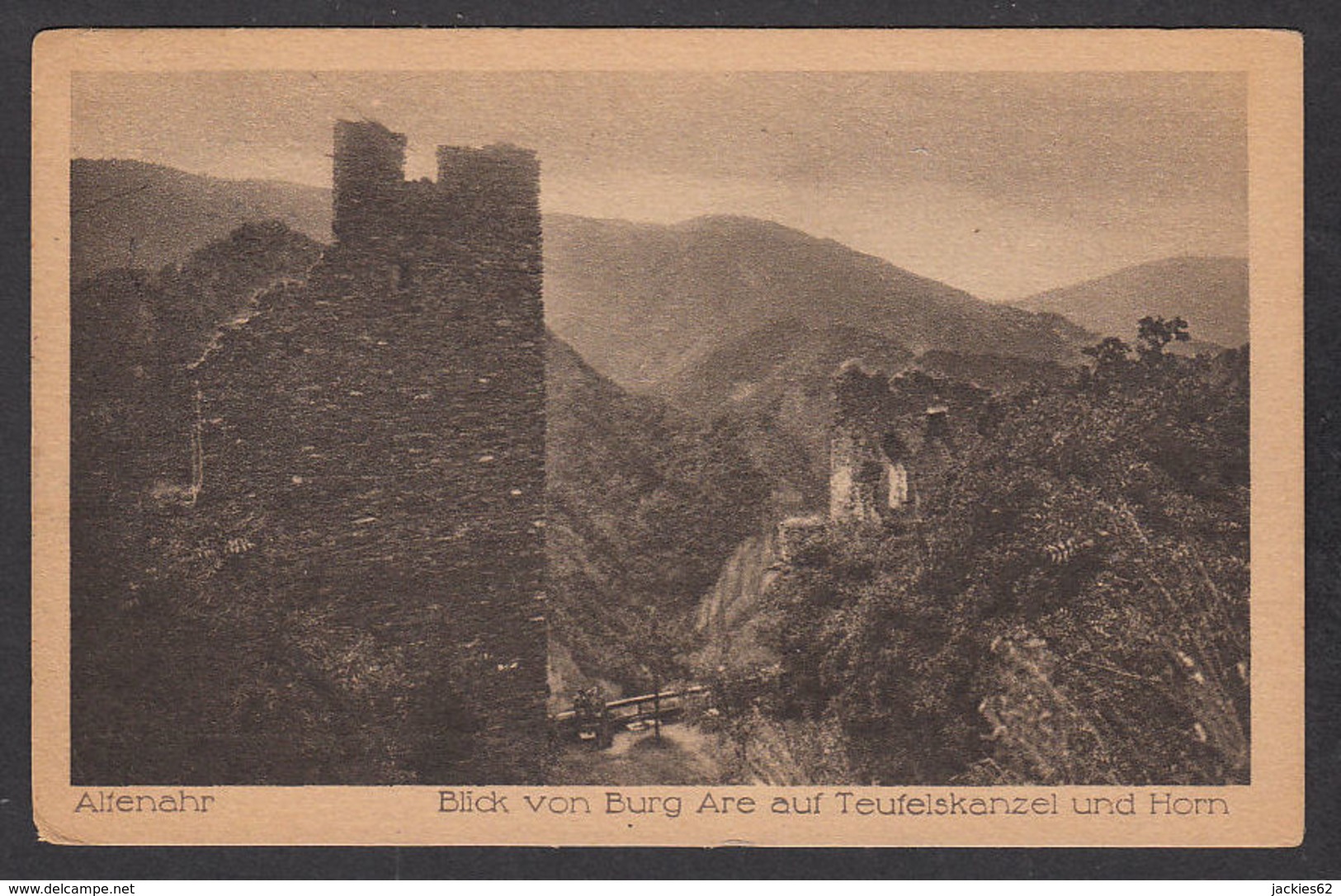 107098/ ALTENAHR, Blick Von Burg Are Auf Teufelskanzel Und Horn - Sonstige & Ohne Zuordnung