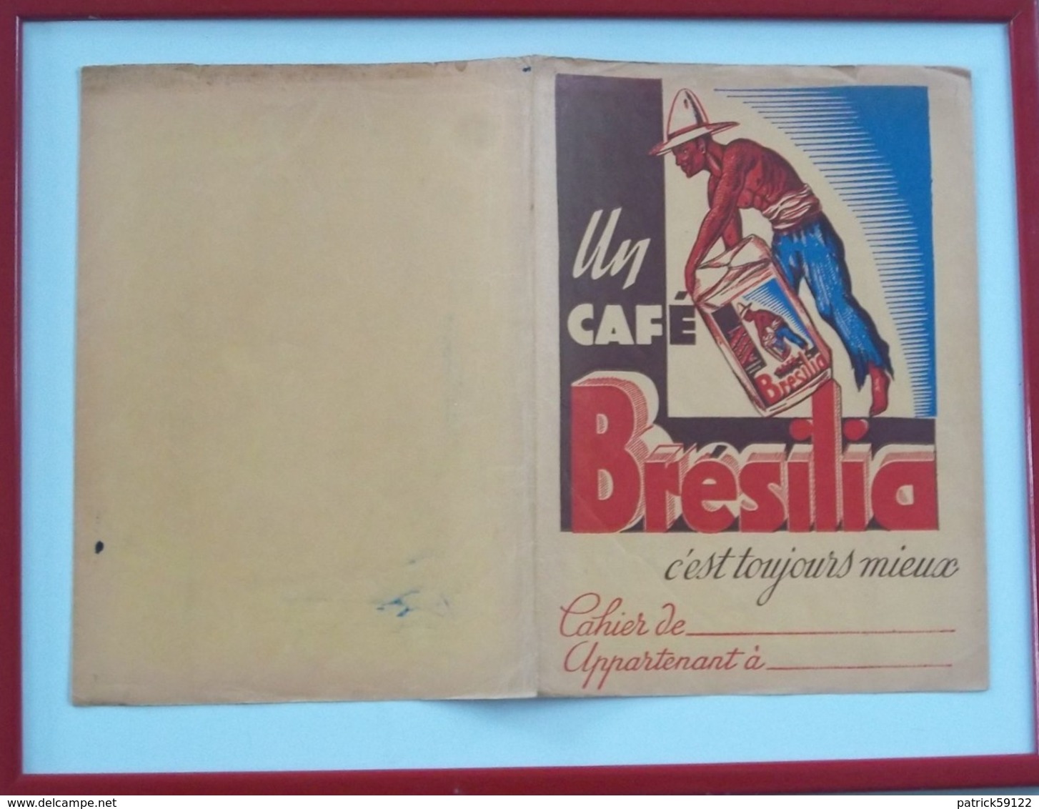 RARISSIME : PROTEGE CAHIER CAFE  BRESILIA  - - Book Covers