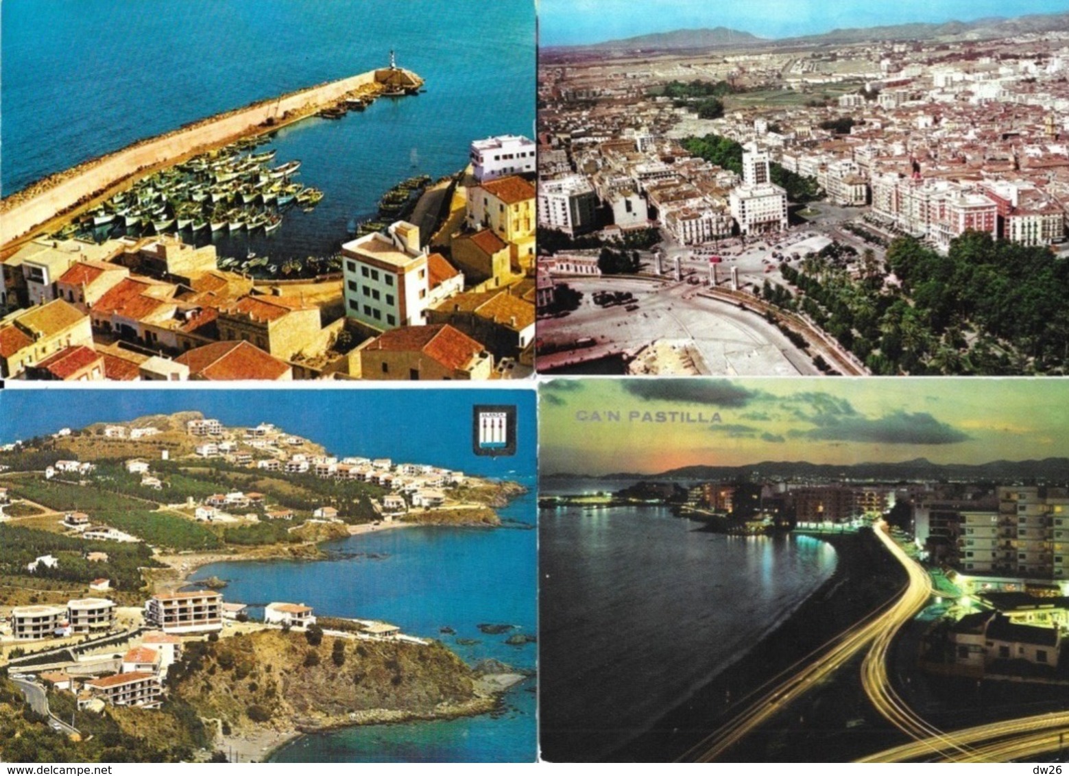 Lot n° 114 de 112 cartes CPM et CPSM de l'Espagne - Costa Brava, Barcelona, Avila, Toledo, Mallorca...