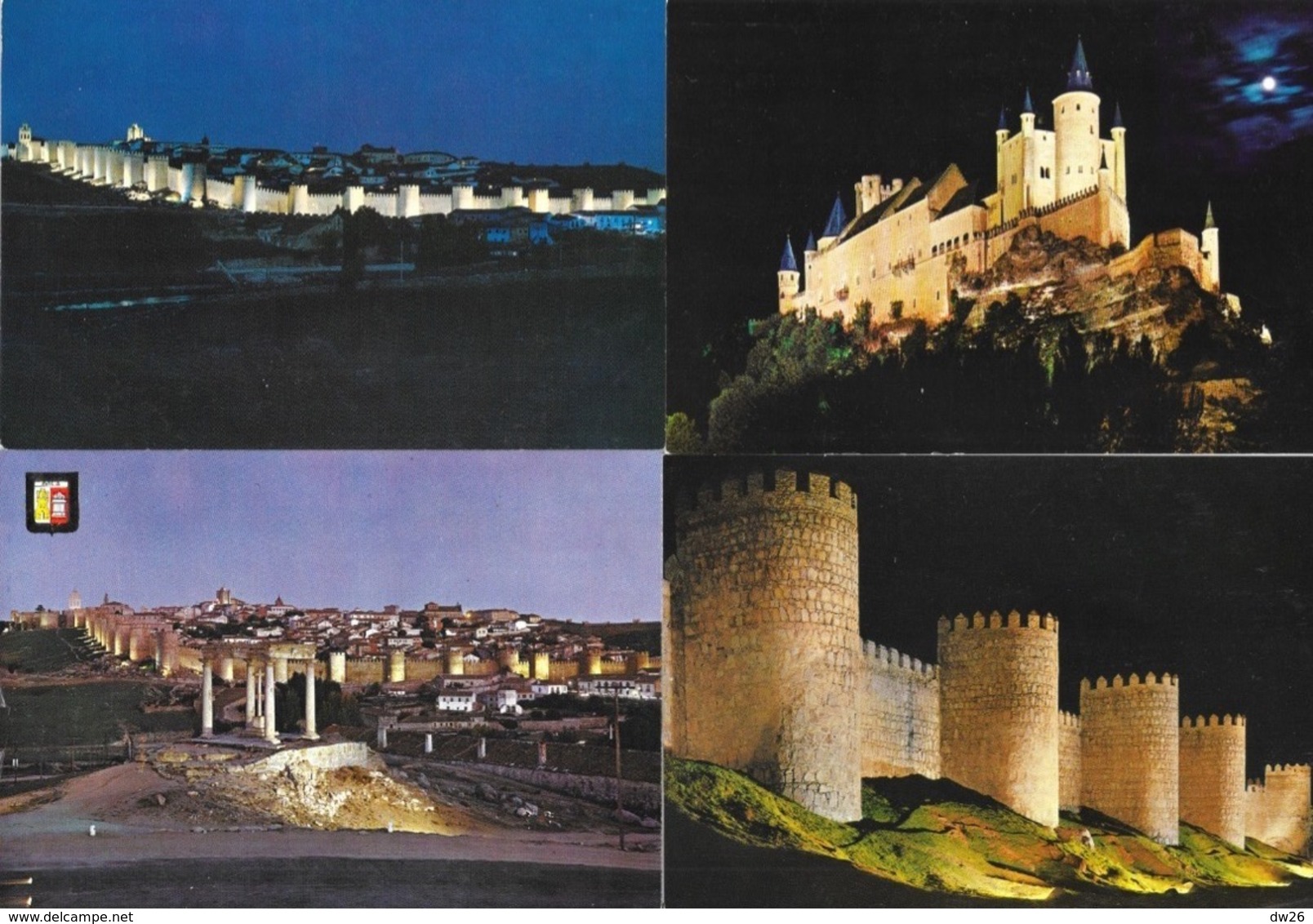 Lot n° 114 de 112 cartes CPM et CPSM de l'Espagne - Costa Brava, Barcelona, Avila, Toledo, Mallorca...