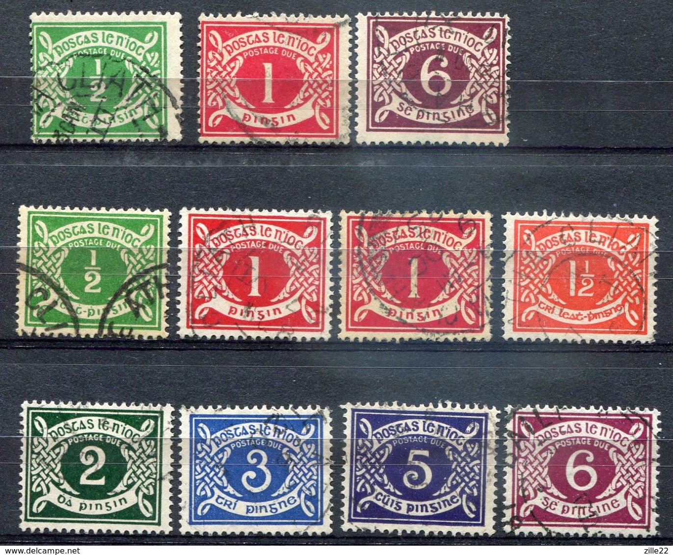 Ireland Collection Portomarken/postage Due Gebraucht/used Mit Mi# 1 - Segnatasse