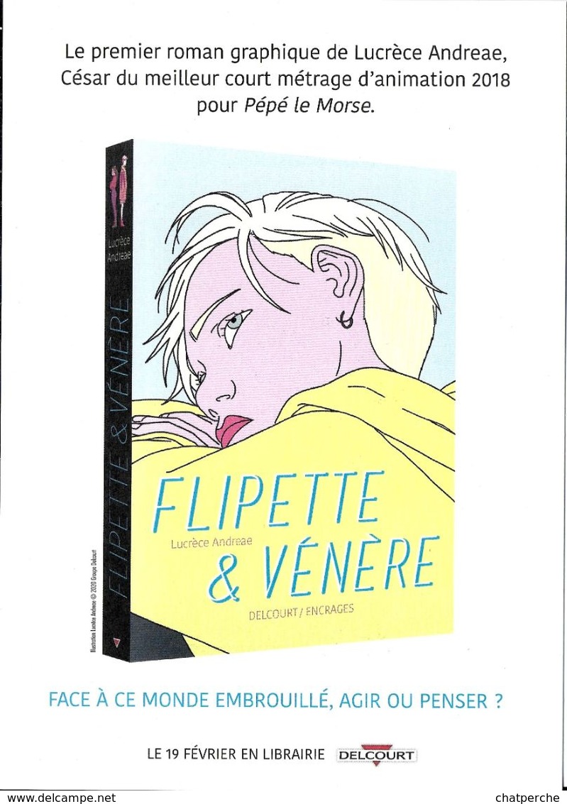 B-D BANDE DESSINÉE EX-LIBRIS FLIPETTE & VENERE EDIT. DELCOURT - Sin Clasificación