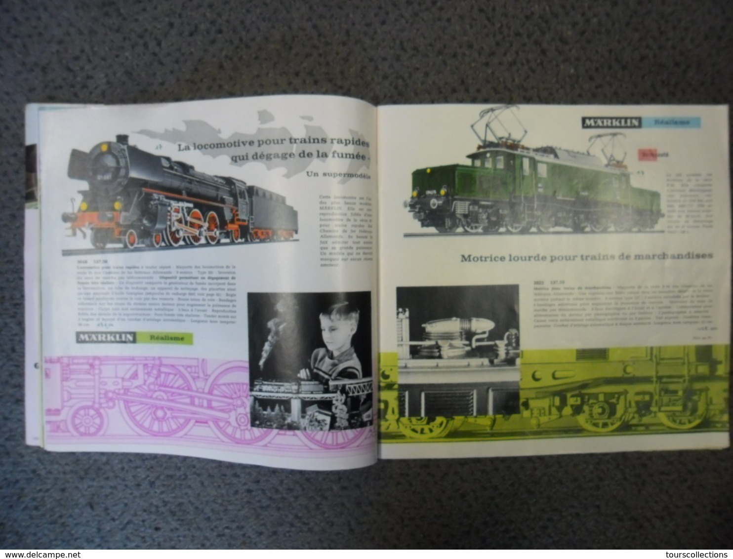 CATALOGUE De 1964 - 65 MARKLIN ACHO 1/87 TRAIN FERROVIAIRE HO Photos Et Tarifs - 36 Pages - Other & Unclassified