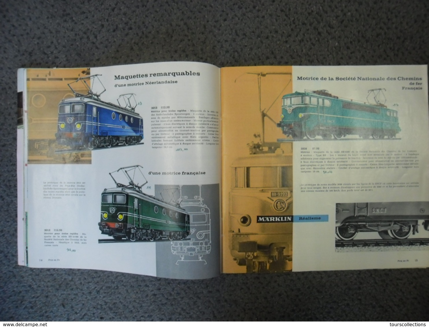 CATALOGUE De 1964 - 65 MARKLIN ACHO 1/87 TRAIN FERROVIAIRE HO Photos Et Tarifs - 36 Pages - Other & Unclassified