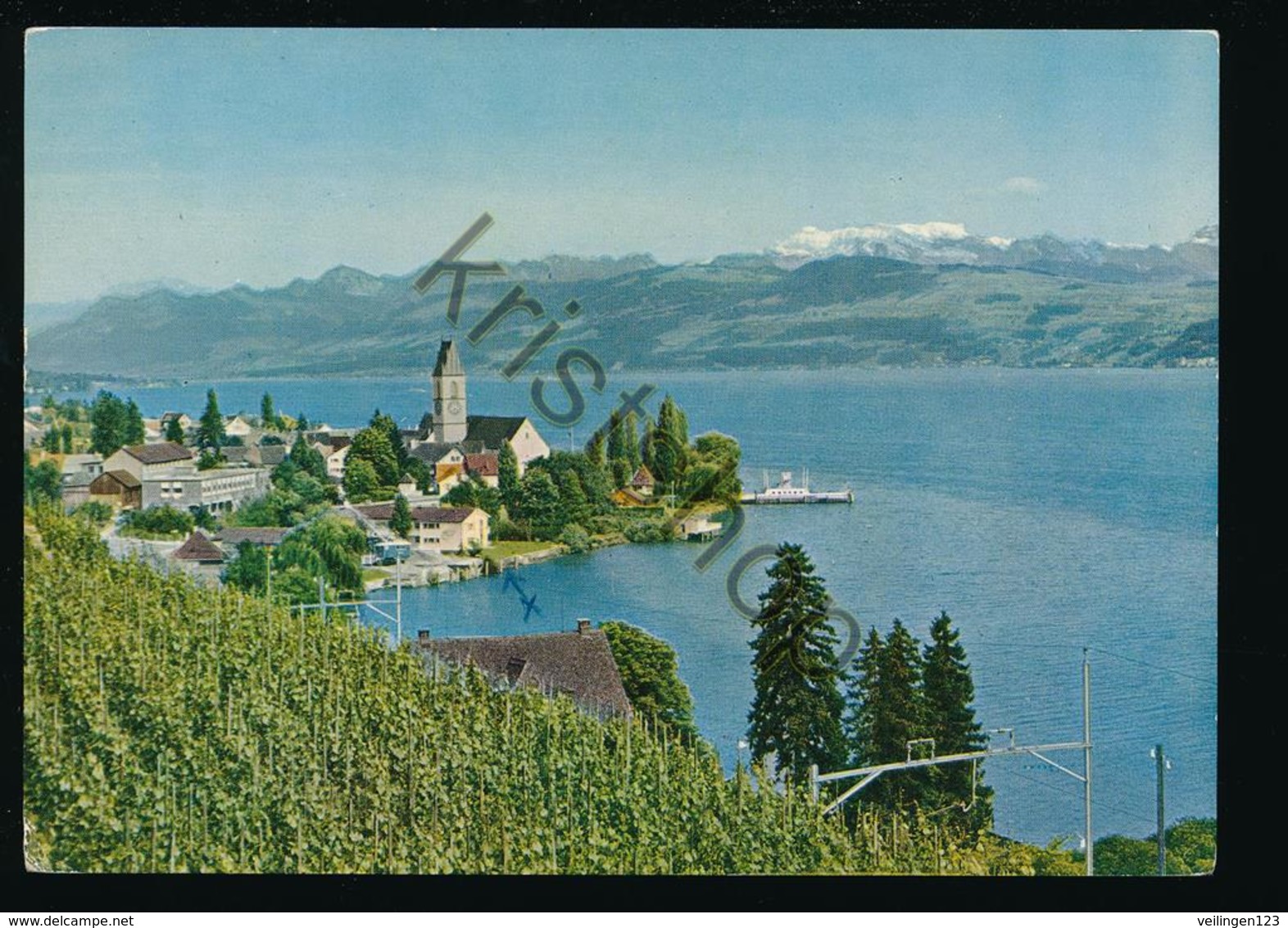 Meilen - Aussicht Auf See Und Berge [Z08-0.019 - Berg