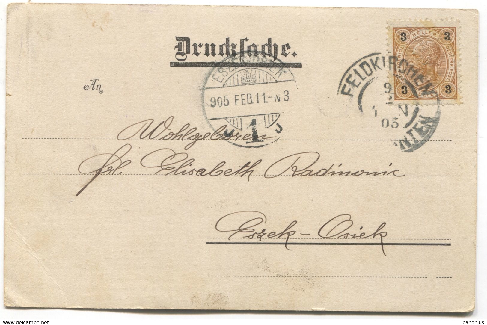 FELDKIRCHEN - AUSTRIA, Year 1905 - Feldkirchen In Kärnten