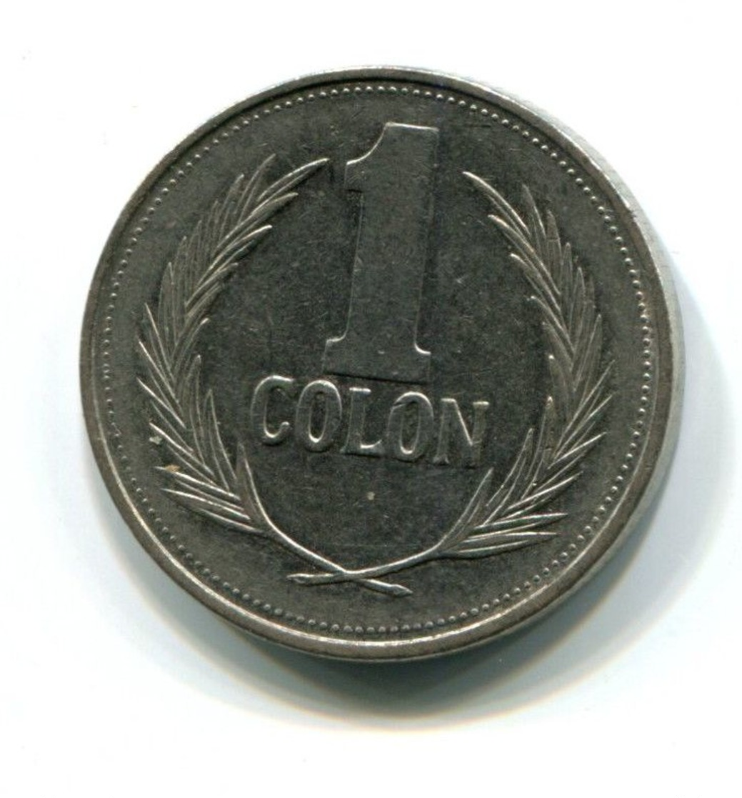 1991 El Salvador One Colon Coin - Salvador