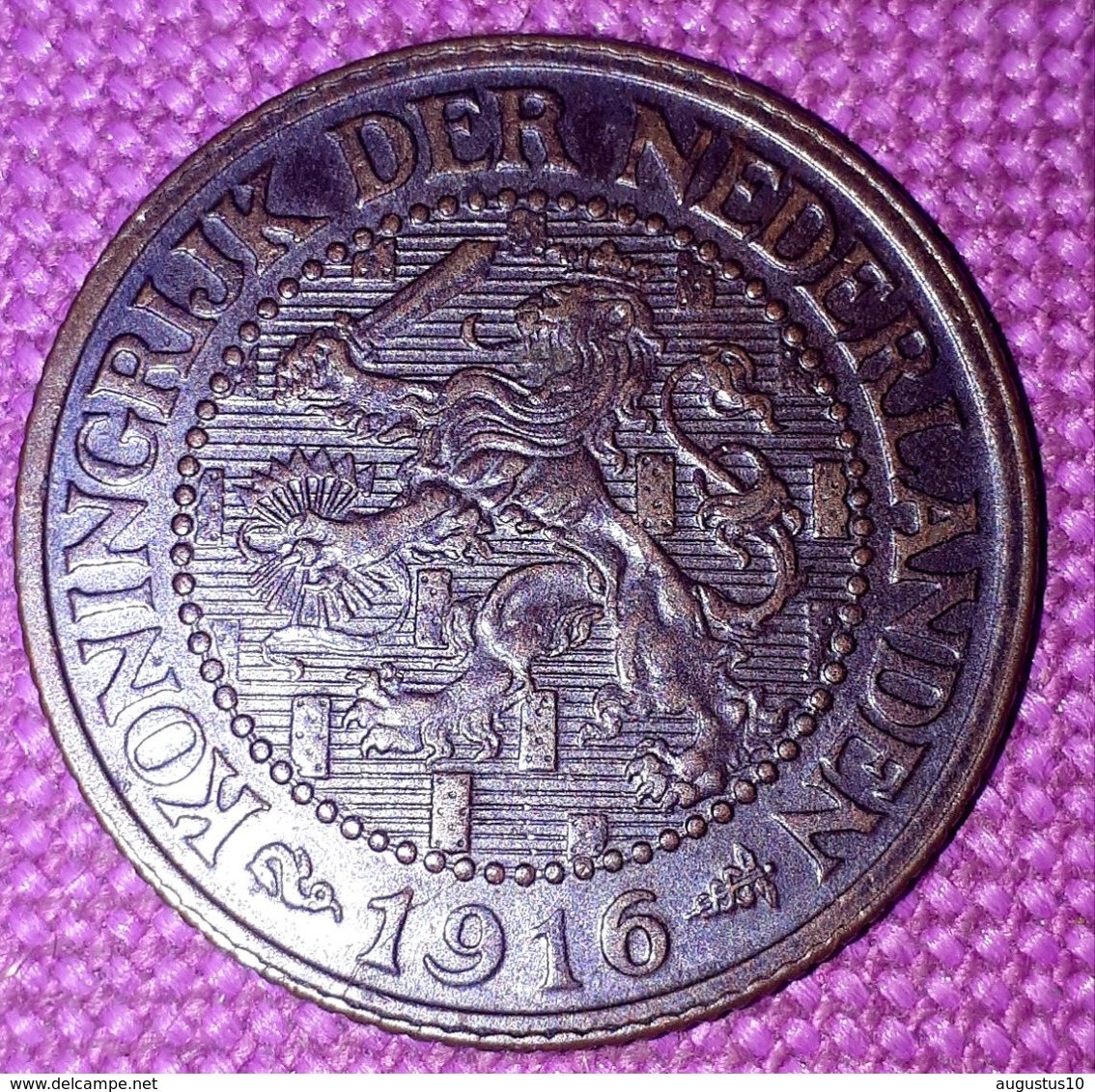 NEDERLAND : 2 1/2 CENT 1916 XF KM 150 - 2.5 Cent