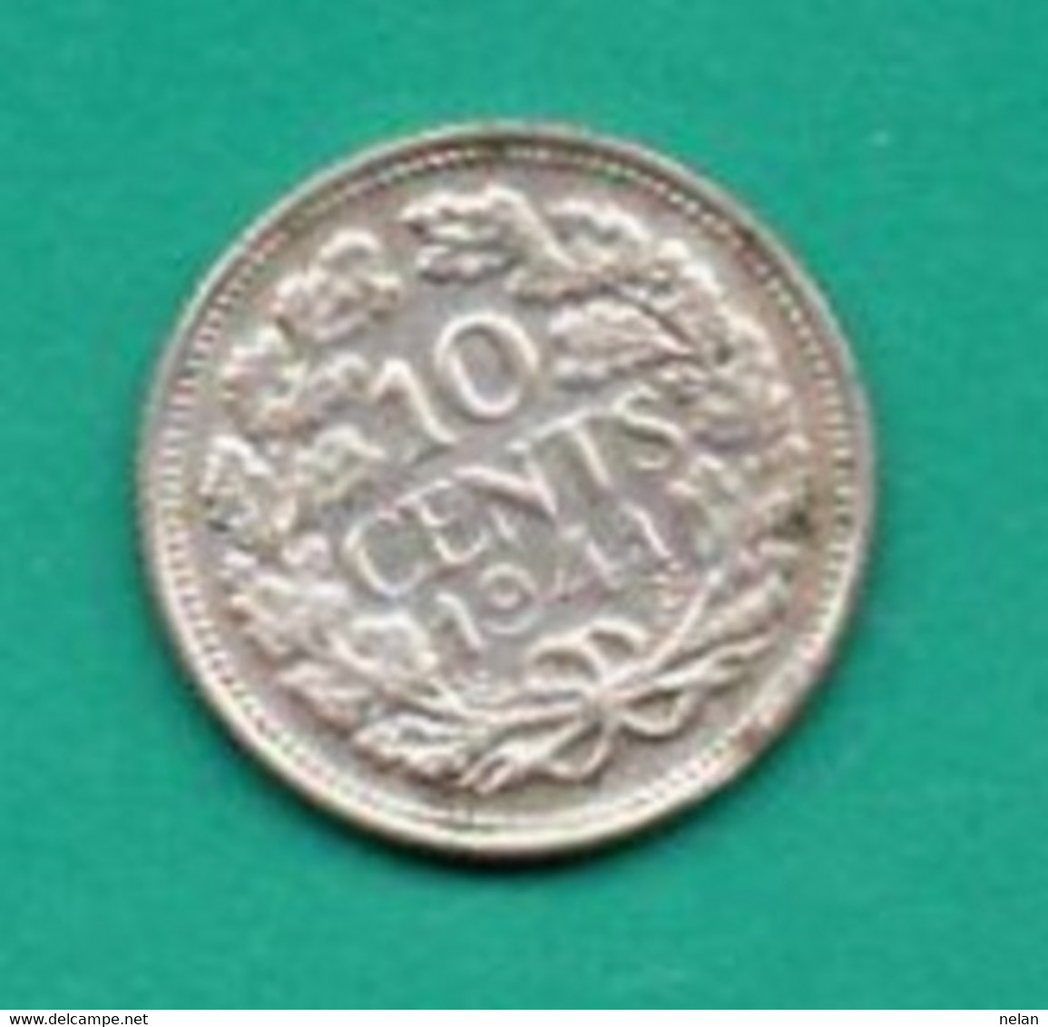 NEDERLAND 10 CENTS 1941  KM-163  AG - 10 Cent