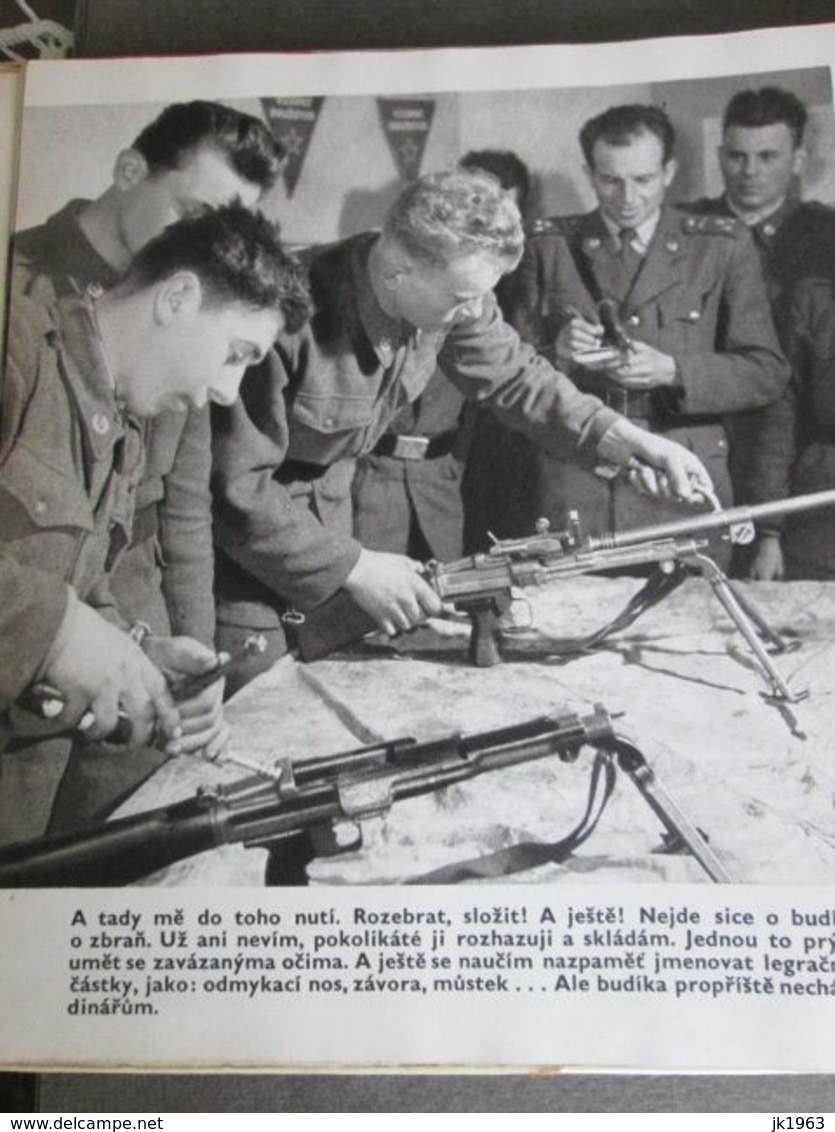 CZECHOSLOVAKIAN  SOLDIERS FROM NEAR BY, JAROSLAV ZIMA, JAN MAREŠ, 1966 - Altri & Non Classificati