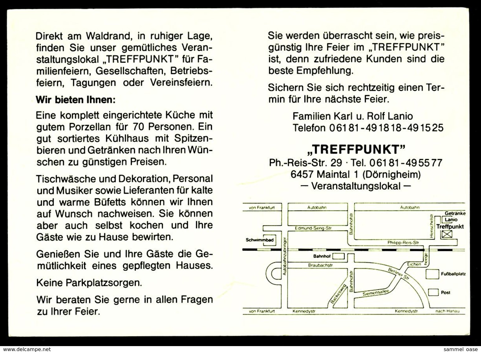 Maintal Dörnigheim  -  Treffpunkt  -  Mehrbild-Ansichtskarte Ca. 1980  (13081) - Maintal