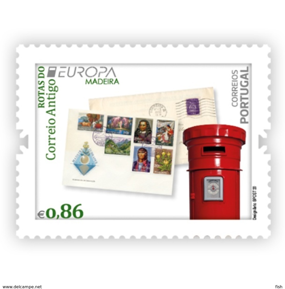 Portugal ** & CEPT Europa Madeira, Ancient Post Mail Routes 2020 (8022) - Madeira