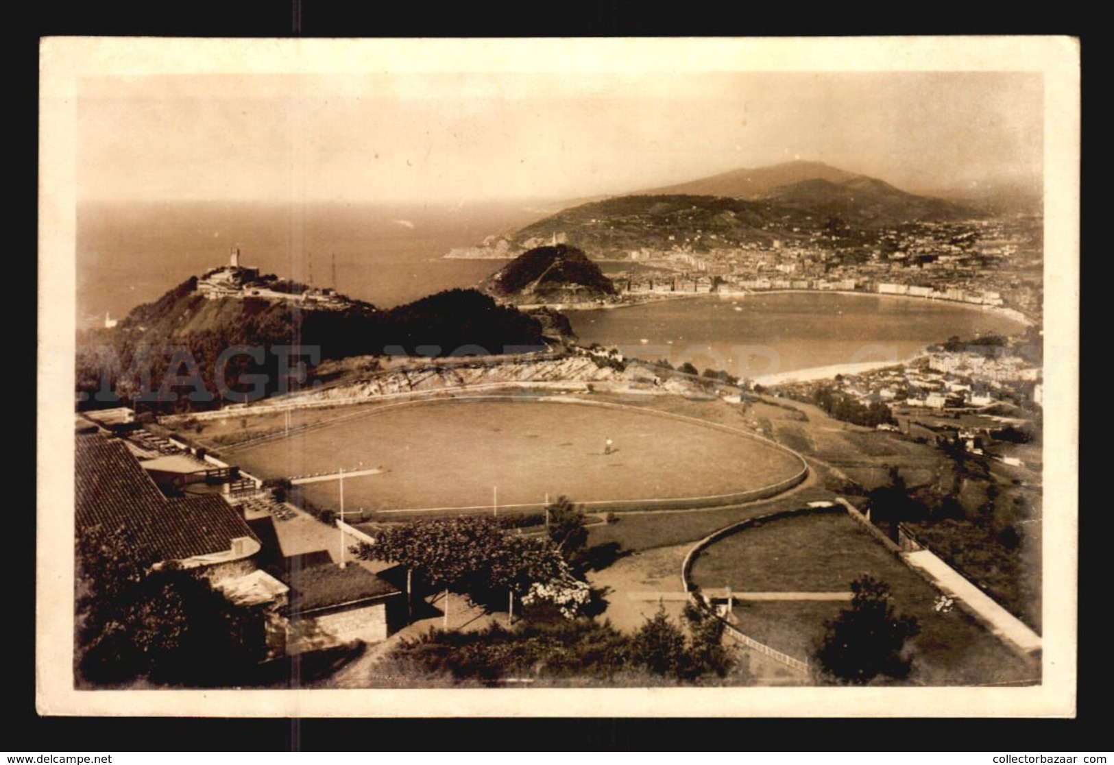 San Sebastian Pigeon Shooting Camp Real Photo Postcard Tarjeta Postal Cpa  (w6-54) - Tiro (armi)