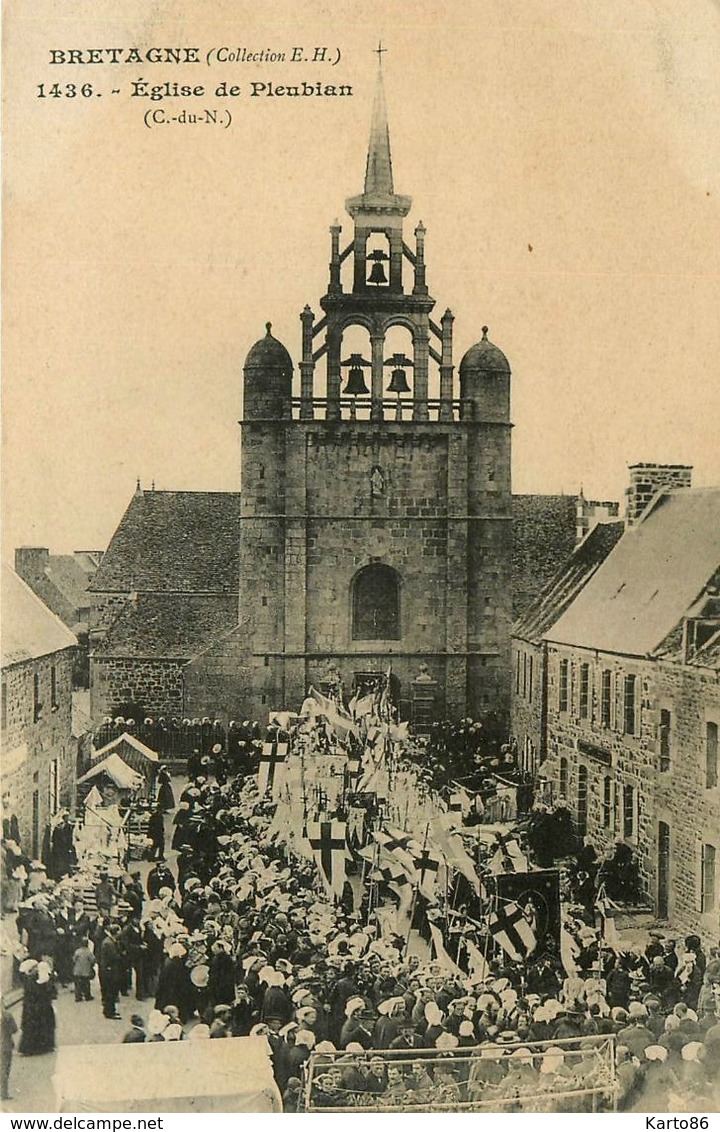 Pleubian * Jour De Procession Ou Fête * église - Pleubian