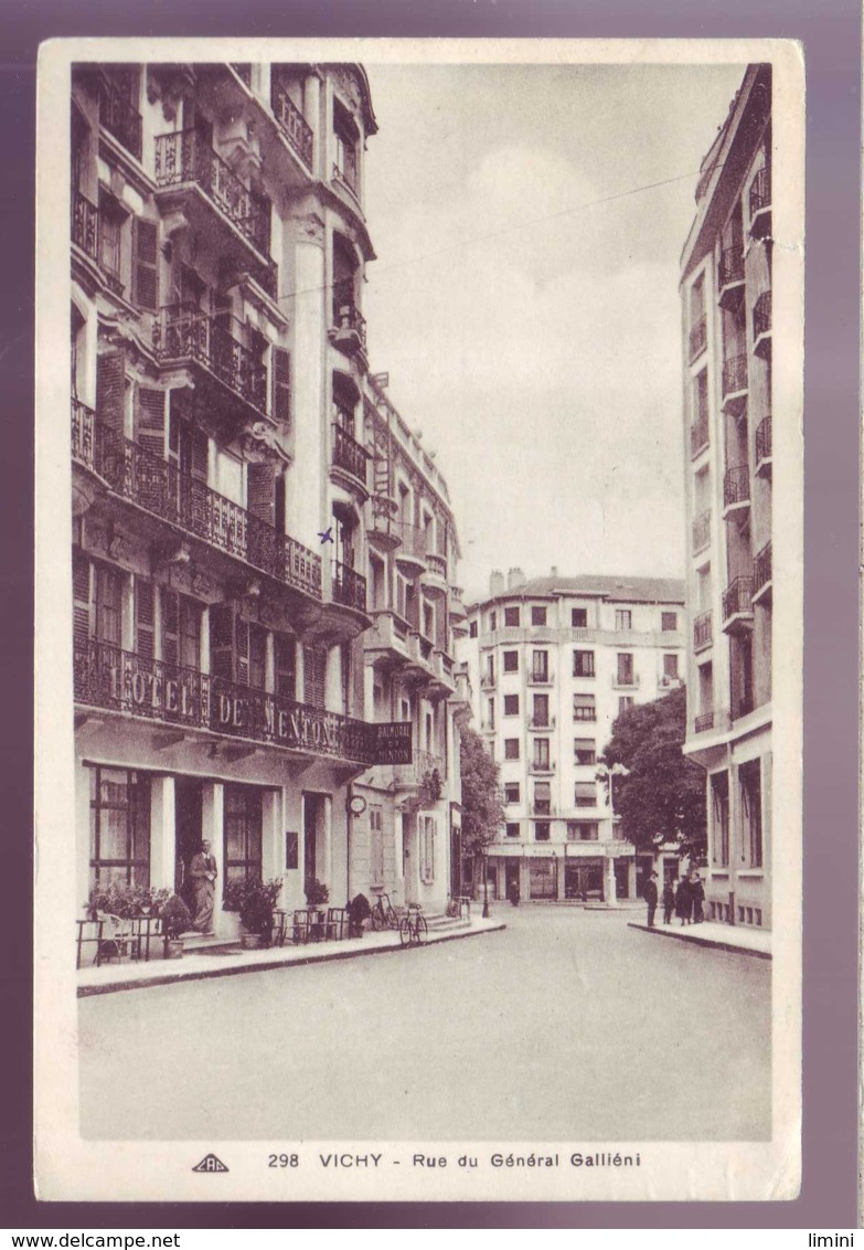 03 - VICHY - HOTEL De MENTON - RUE Du GENERAL GALLIENI - - Vichy