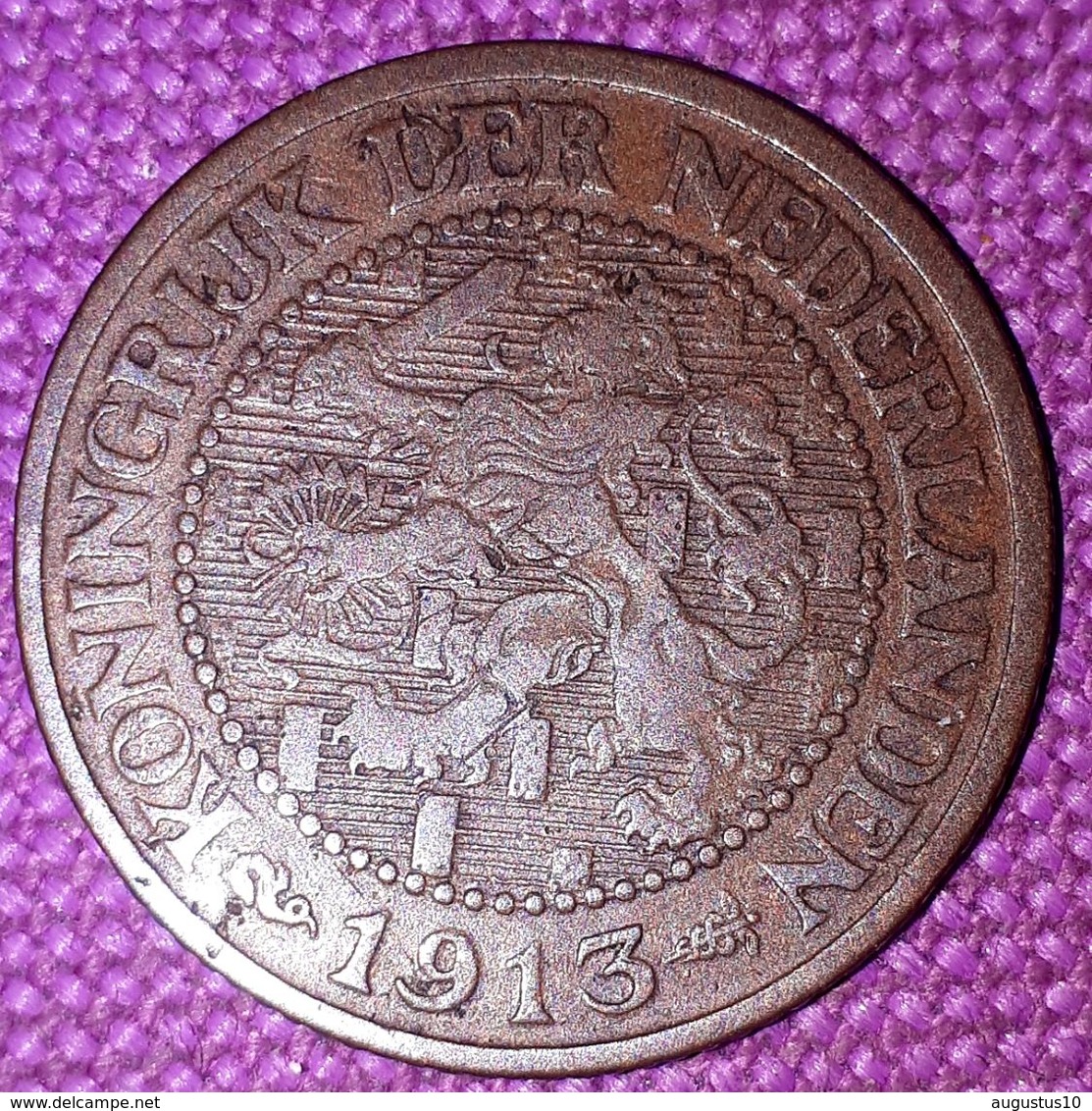 NEDERLAND :  2 1/2 CENT 1913 XF KM 150 - 2.5 Cent