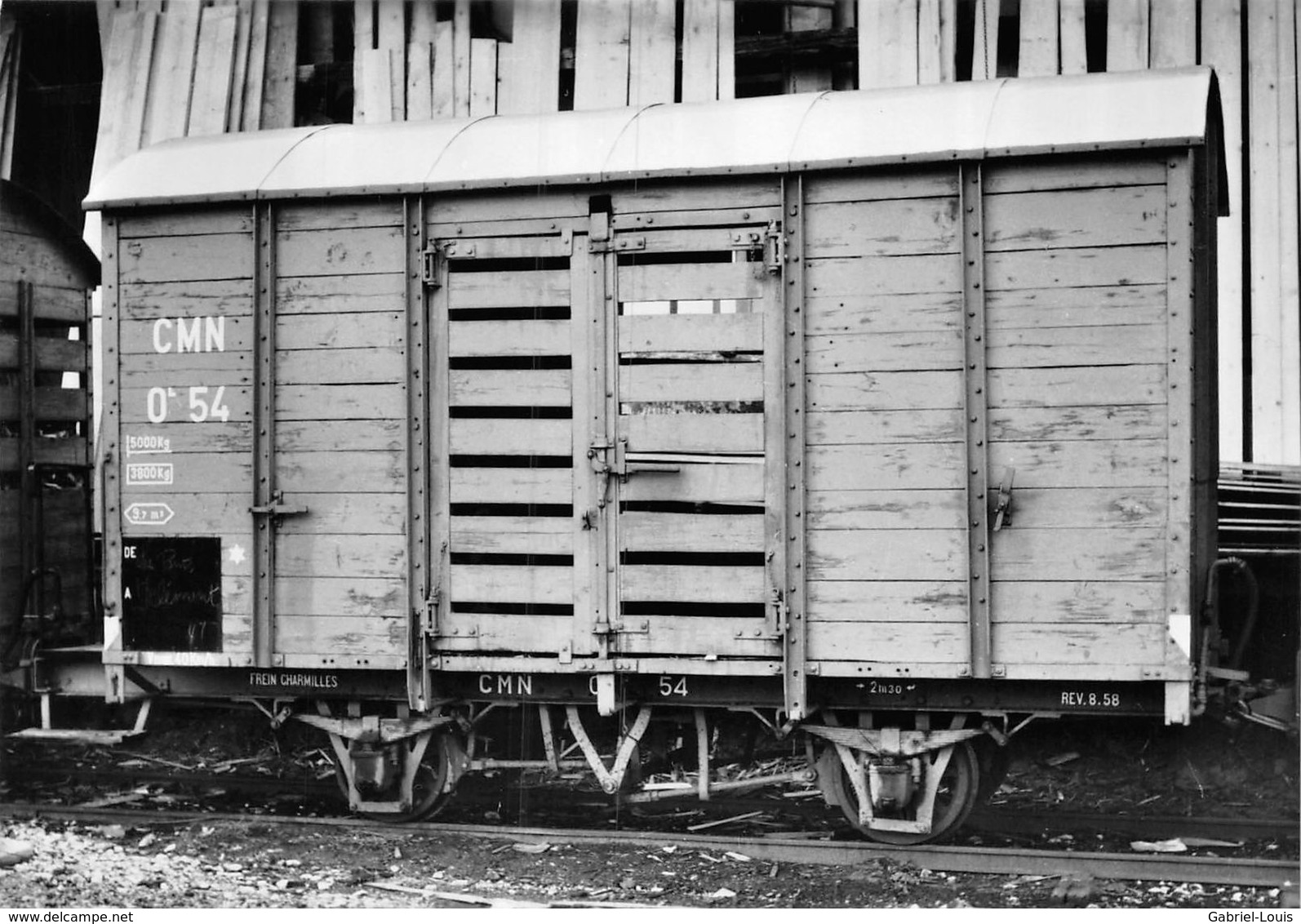 BVA  - Ponts-de-Martel Pour Le Transport De La Tourbe  Ponts–Sagne–Chaux-de-Fonds PSC P.S.C Ligne De Chemin De Fer Train - La Sagne