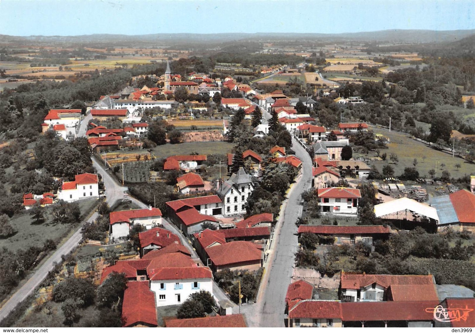 GALAN - Vue Panoramique Aérienne - Galan