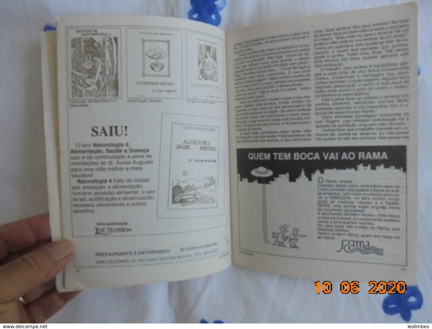 Vivencias: Uma Publicacao Lothlorien (Junho-Julho-Agosto 1989) Numero 17 - Revues & Journaux