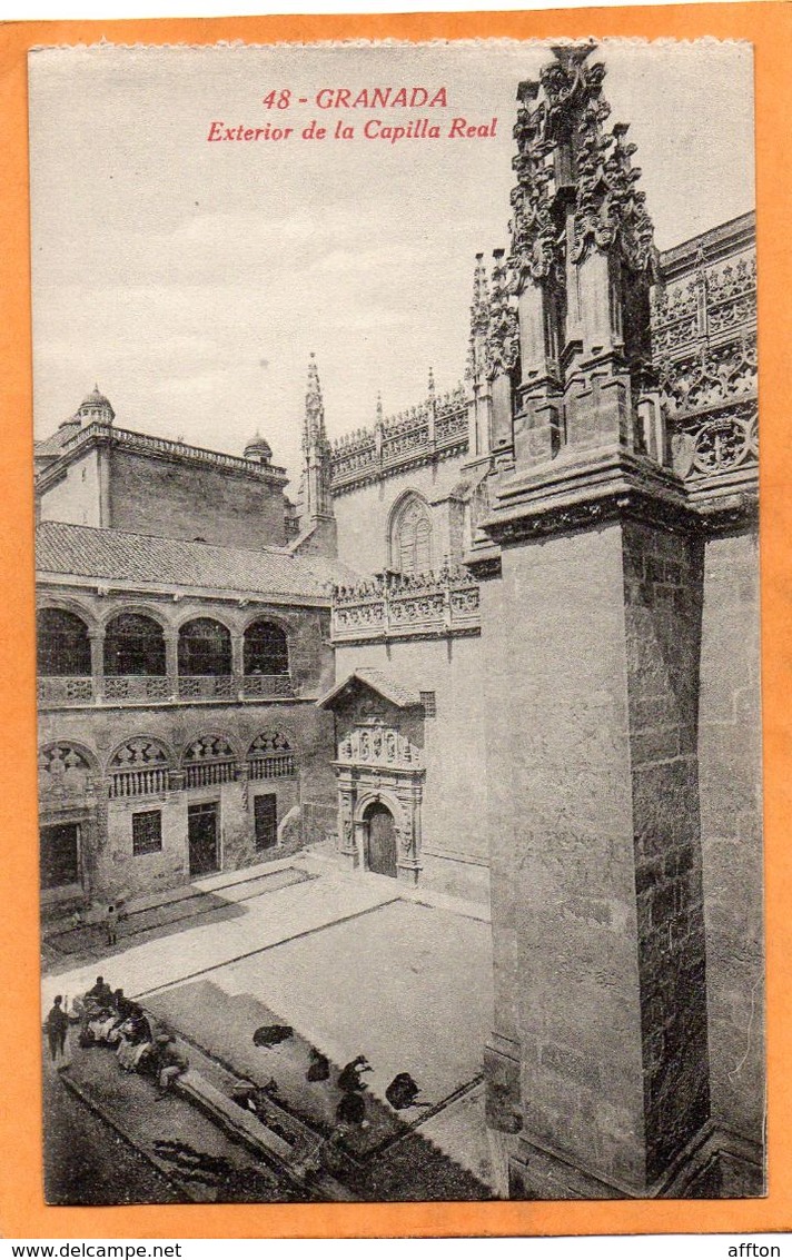 Granada Spain 1907 Postcard - Granada