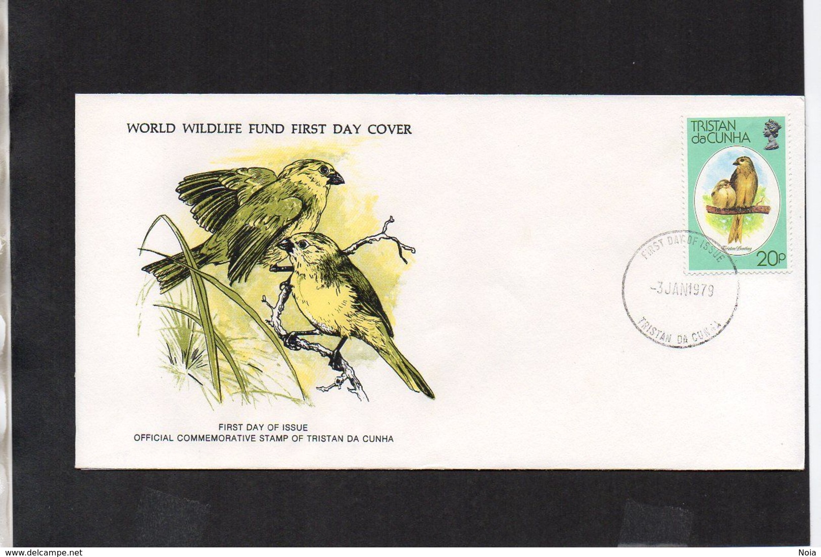 TRISTAN DA CUNHA. 1979. WORLD WILDLIFE FUND. FDC (2SA091) - FDC