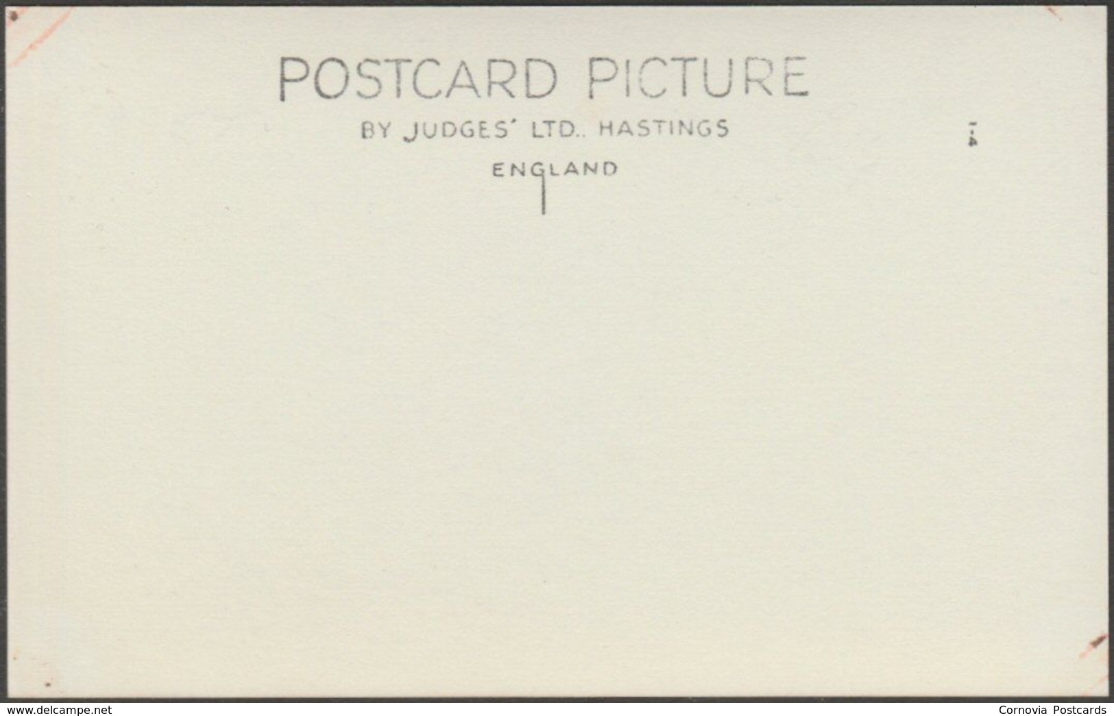 Old Mill Pond, Swanage, Dorset, 1932 - Judges RP Postcard - Swanage