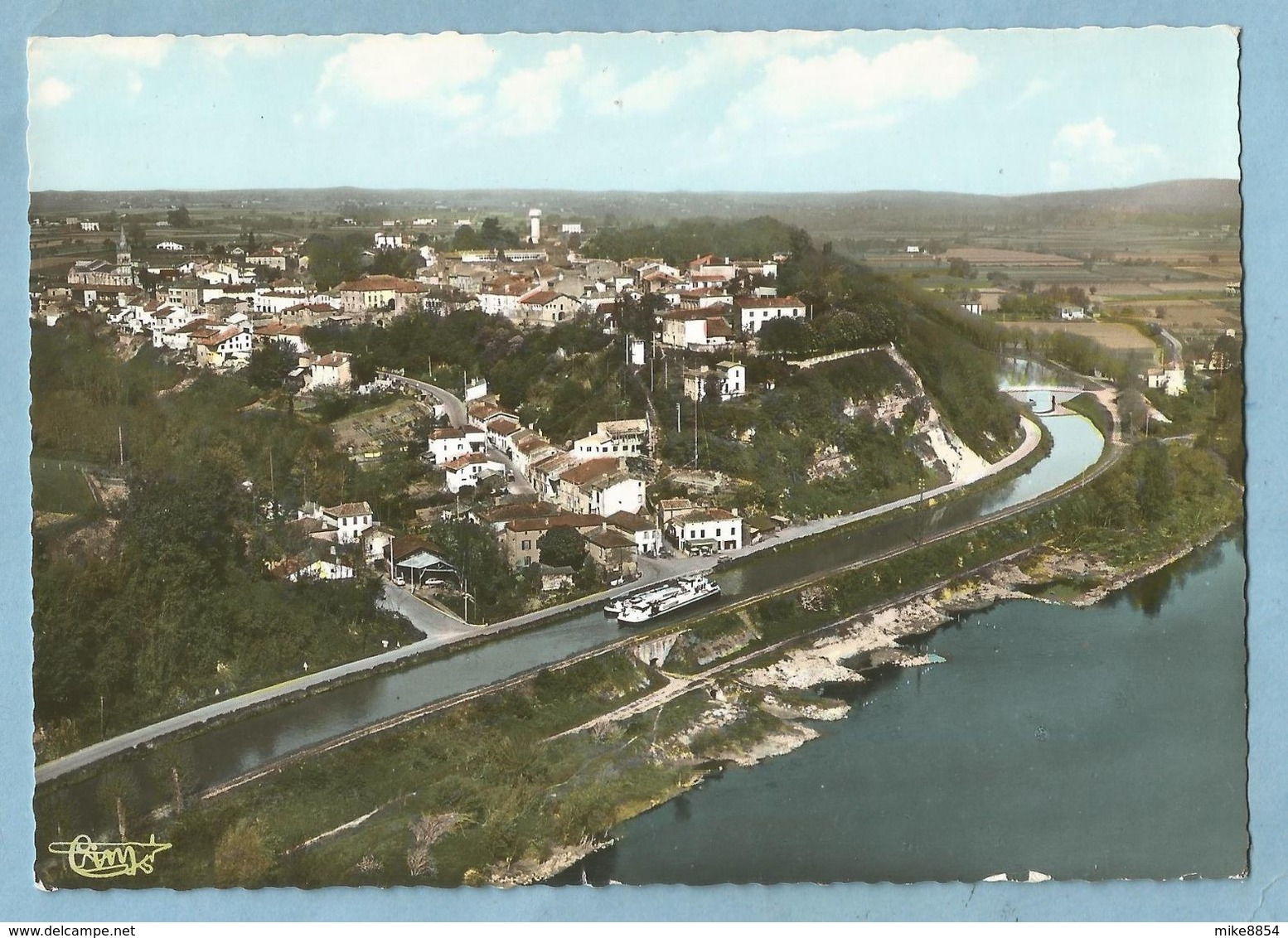 A056  CP  MEILHAN-sur-GARONNE  (Lot Et Garonne)   Vue Générale Aérienne  ++++++ - Meilhan Sur Garonne