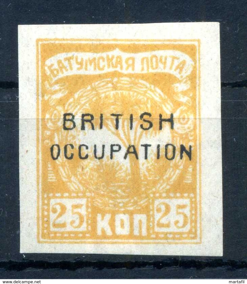 1919 BATUM Un. N.9 25k * - 1919-20 Occupation Britannique