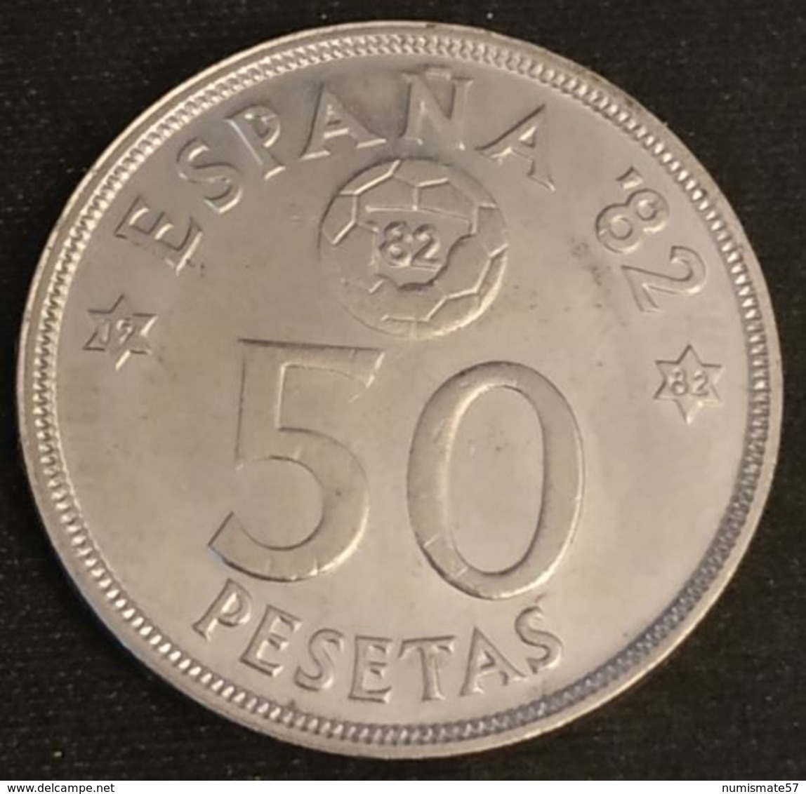 ESPAGNE - ESPANA - SPAIN - 50 PESETAS 1982 ( 1980 ) - España 82 - KM 819 - Coupe Du Monde De Football - 50 Pesetas