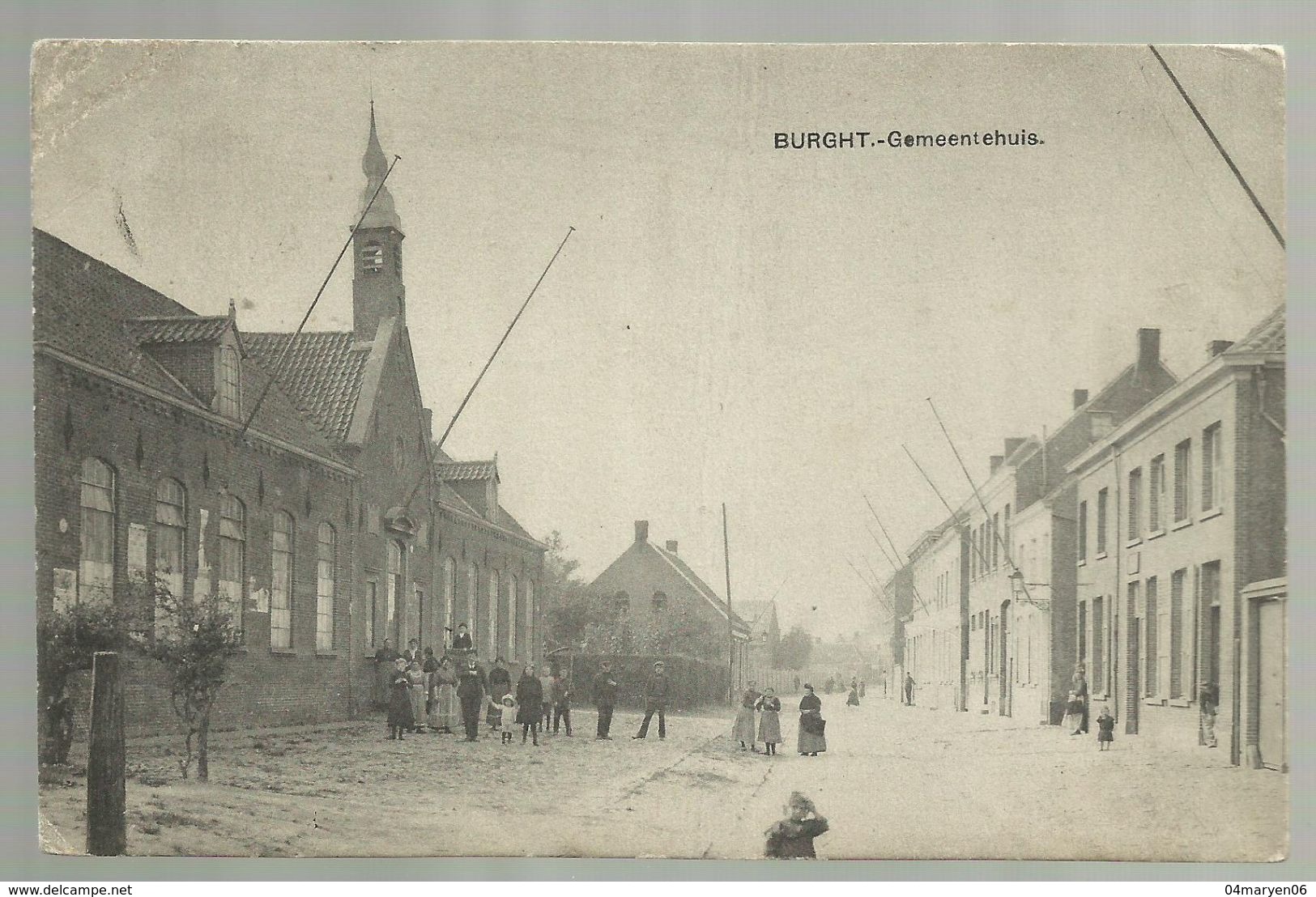 ***  BURGHT ***  -  Gemeentehuis - Zwijndrecht