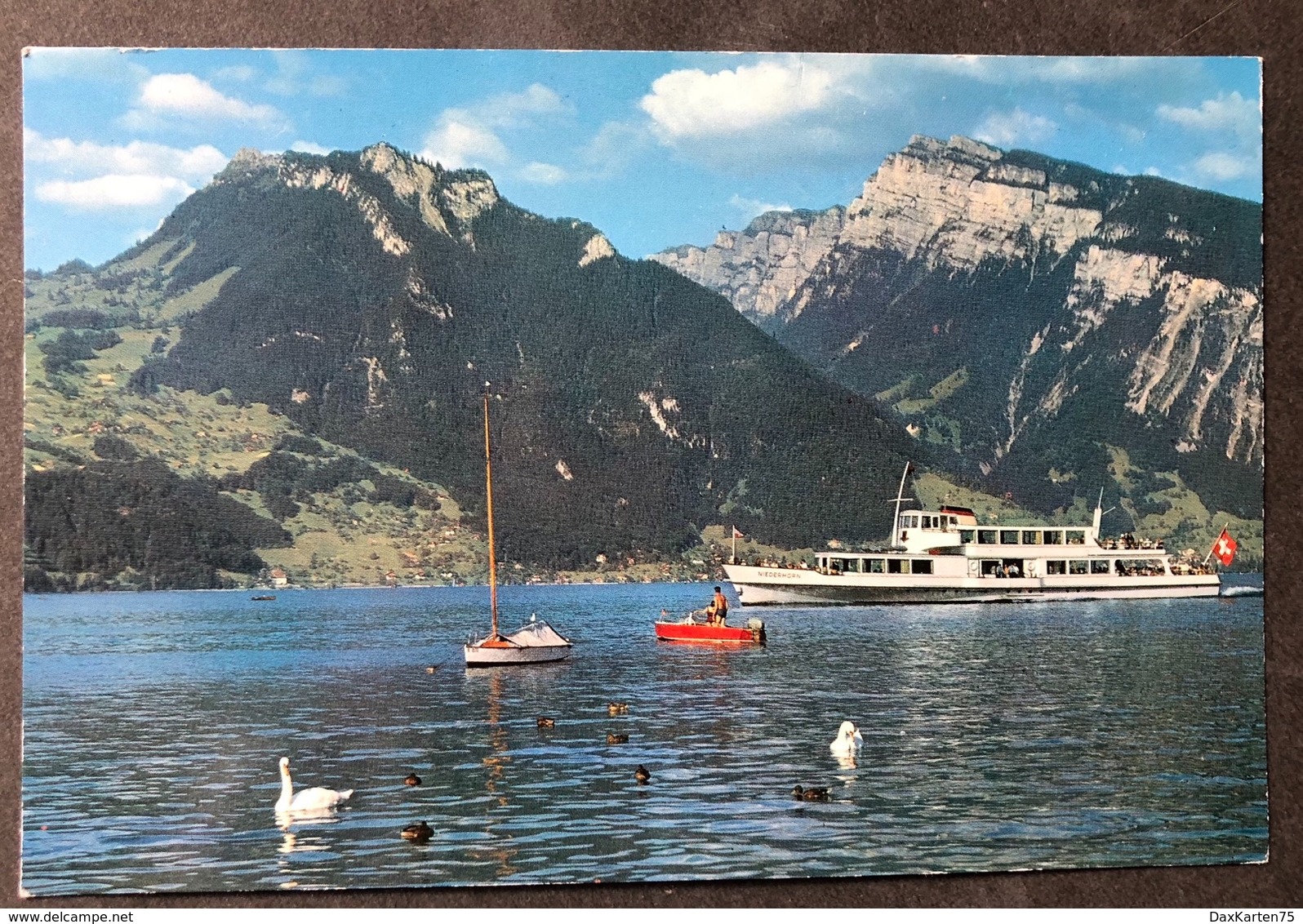 Thunersee Mit Niederhorn/Personenschiff ,Niederhorn‘ - Sonstige & Ohne Zuordnung