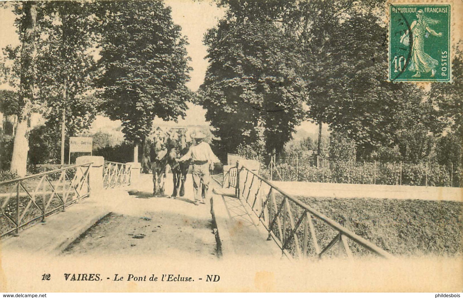 SEINE ET MARNE  VAIRES  Le Pont De L'écluse - Vaires Sur Marne