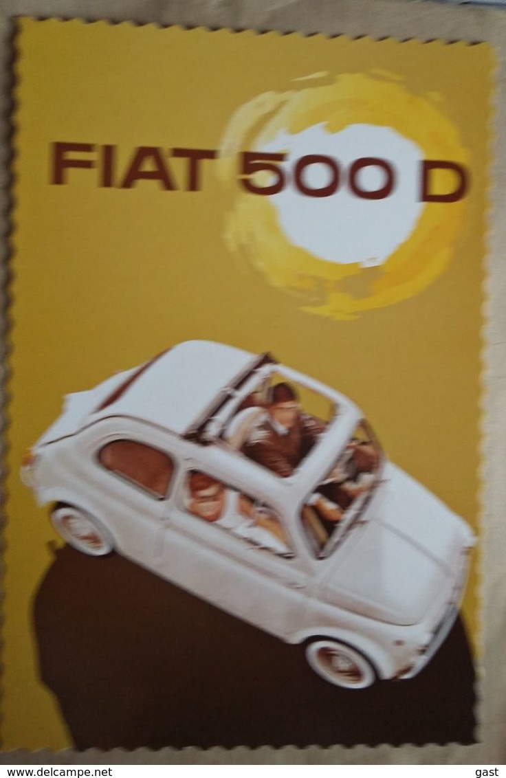 FIAT   500           PUBLICITE  DE  LA  MARQUE - PKW