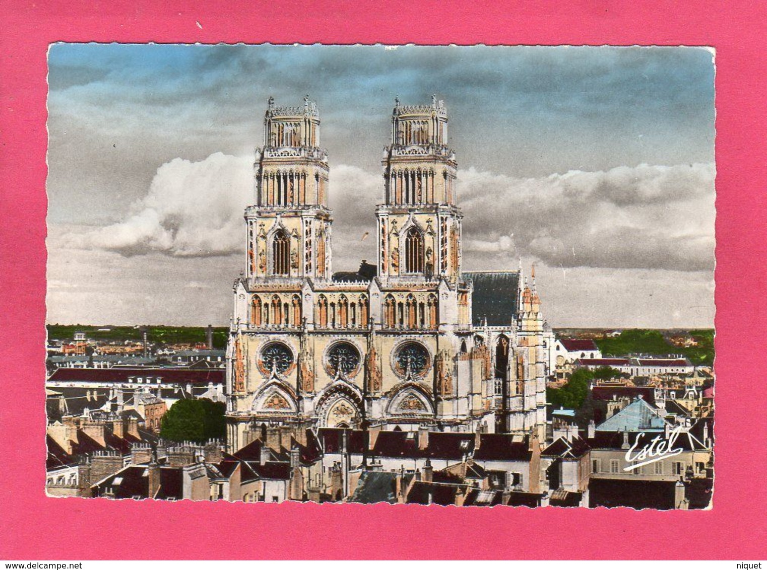45 Loiret, ORLEANS, La Cathédrale Sainte-Croix, 1955, (Estel) - Orleans