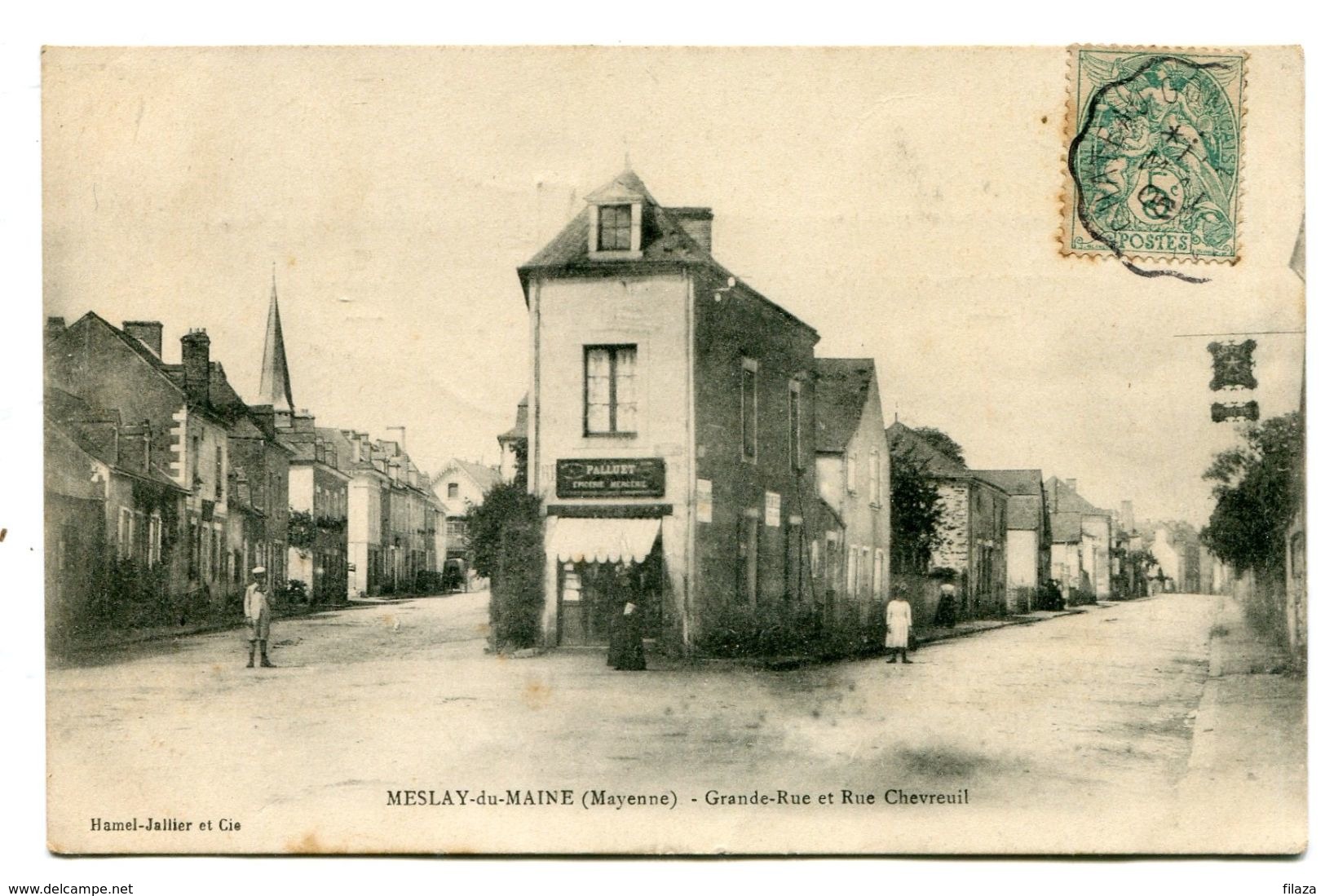 53 - Mayenne - Meslay Du Maine Grande Rue Chevreuil (N0437) - Meslay Du Maine