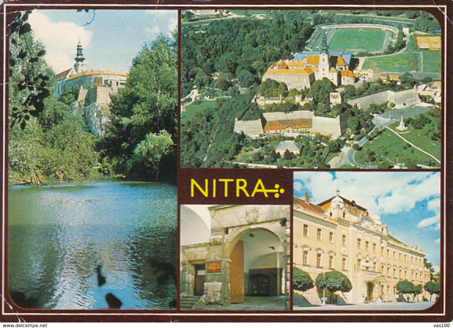 88002- NITRA- CASTLE, STADIUM, LAKE - Slovaquie