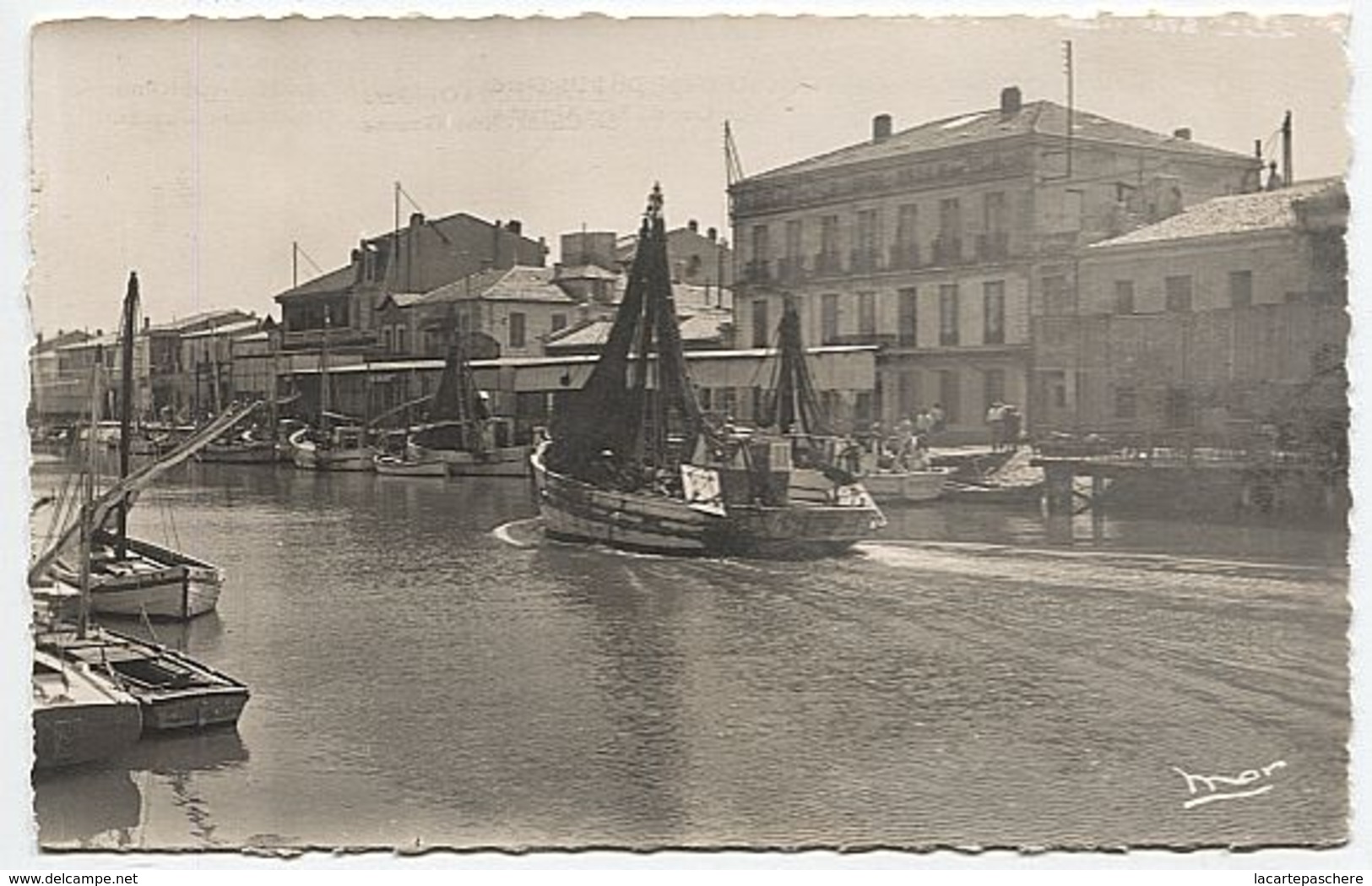 X122353 GARD LE GRAU DU ROI LE CANAL RIVE GAUCHE - Le Grau-du-Roi